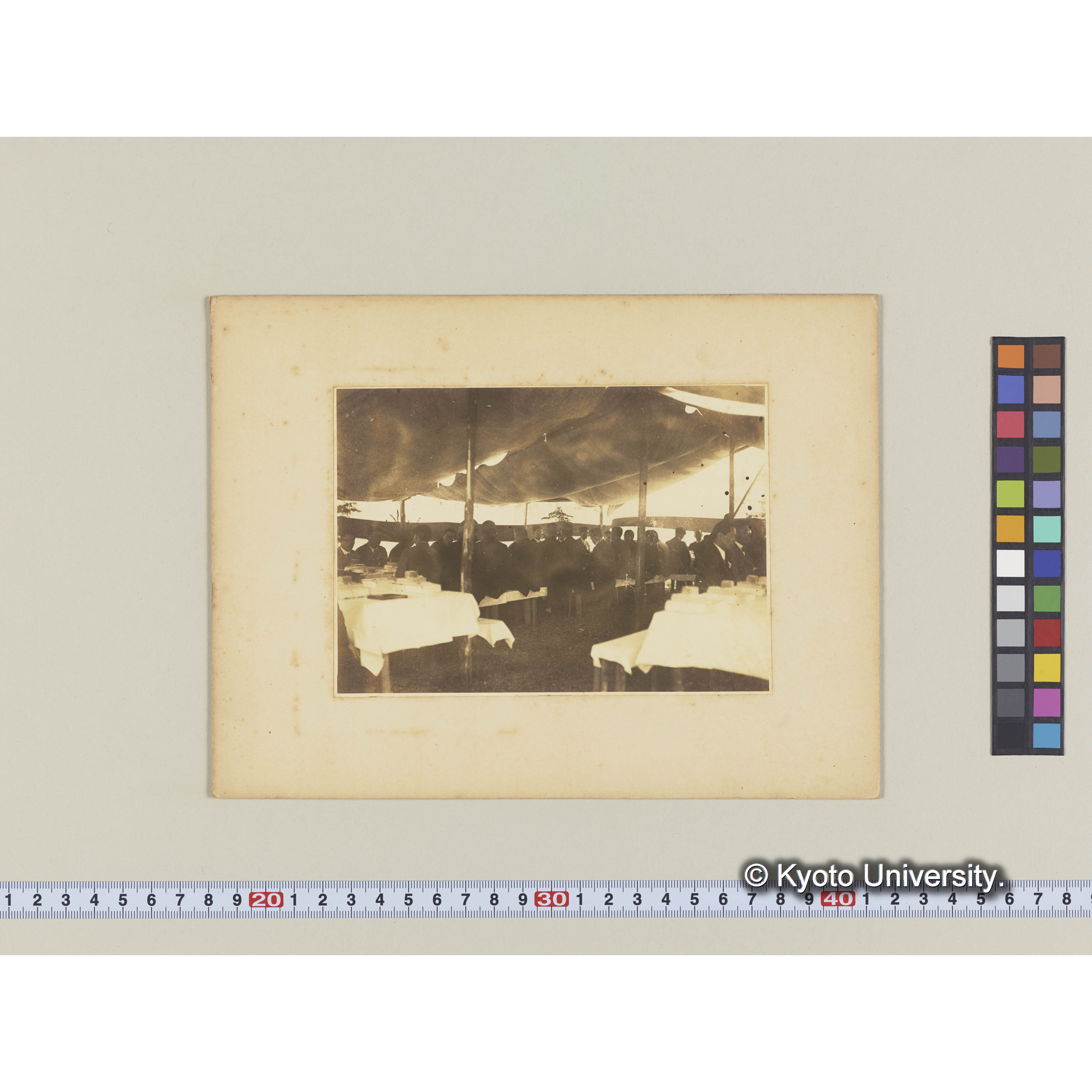 樺太演習林庁舎新築落成祝賀会 (2)