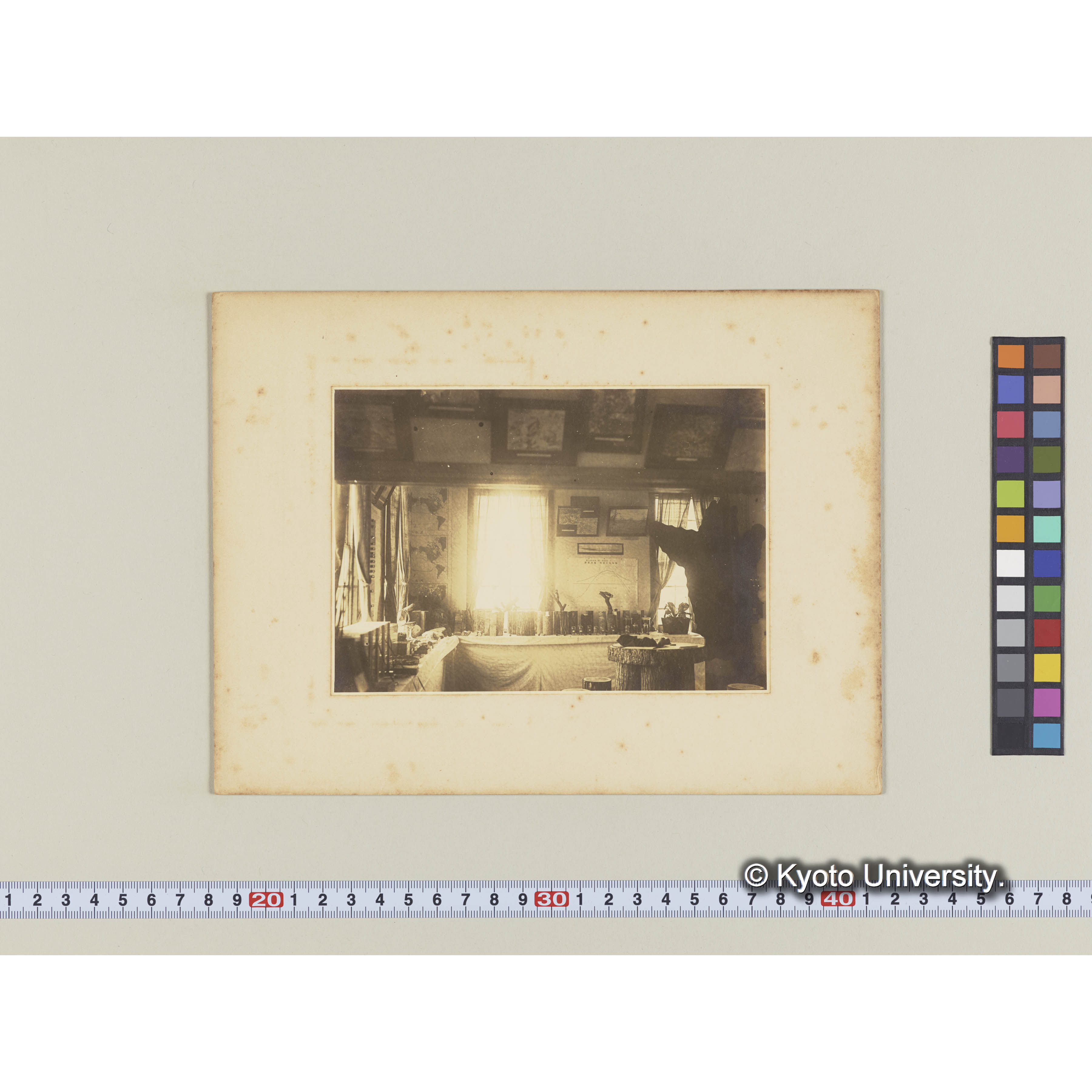 樺太演習林新築庁舎の内部 (1)