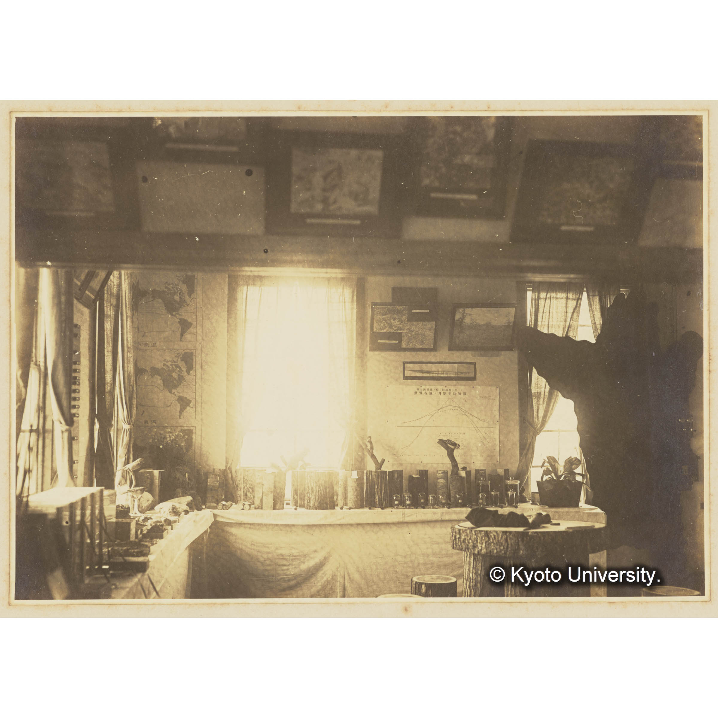 樺太演習林新築庁舎の内部 (3)