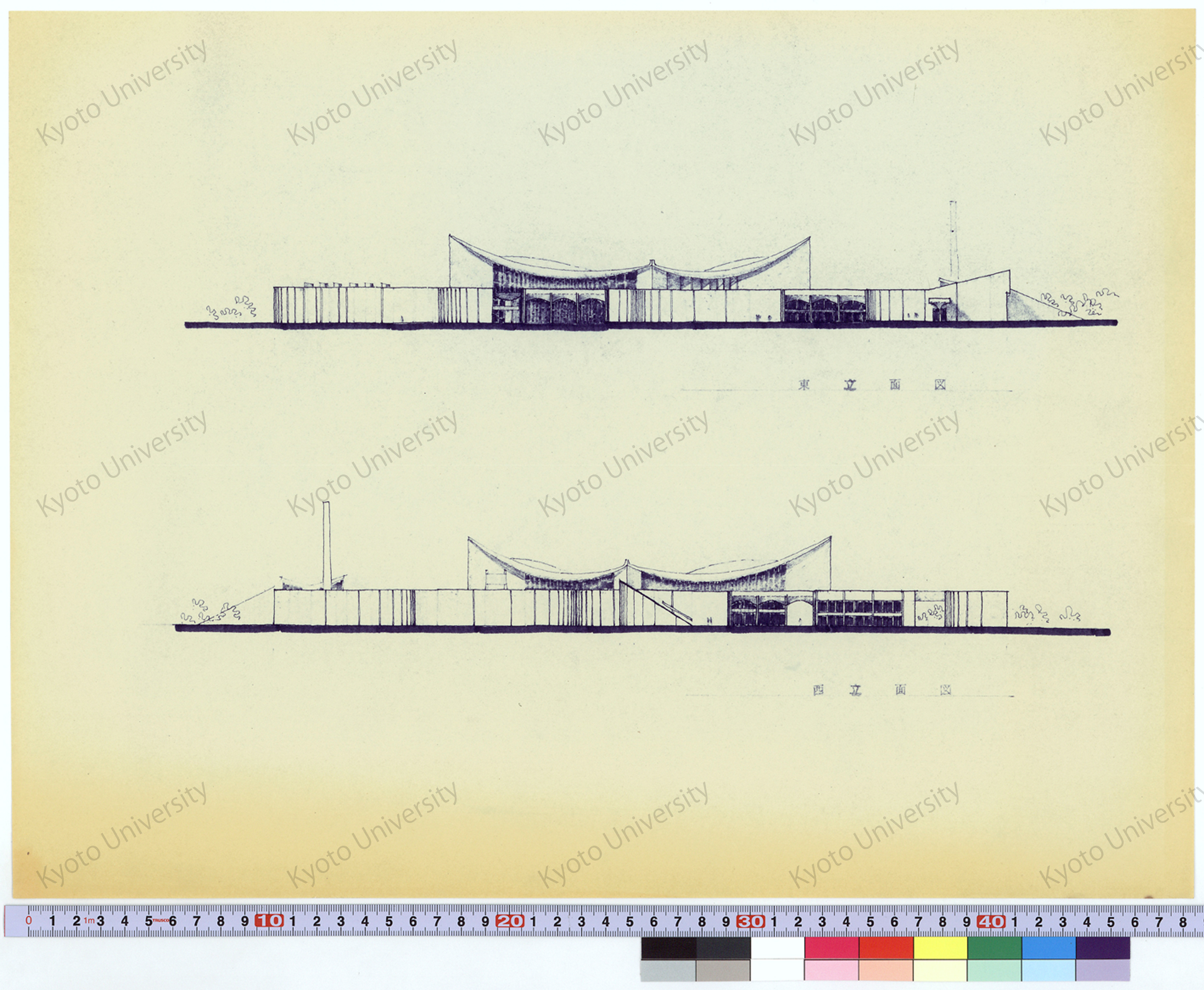 東立面図_西立面図 (1)