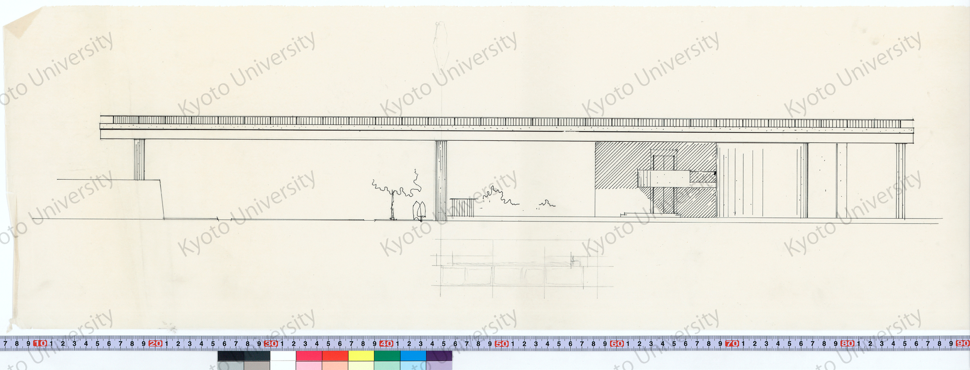 ［陸橋立面図］ (1)