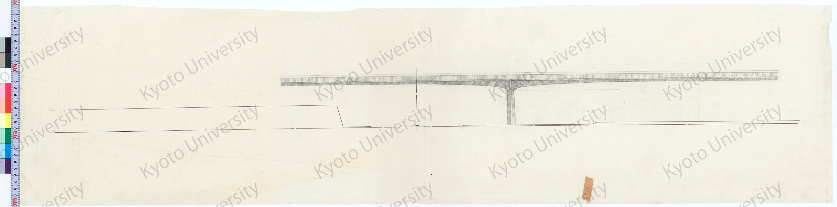 ［陸橋立面図］ (1)