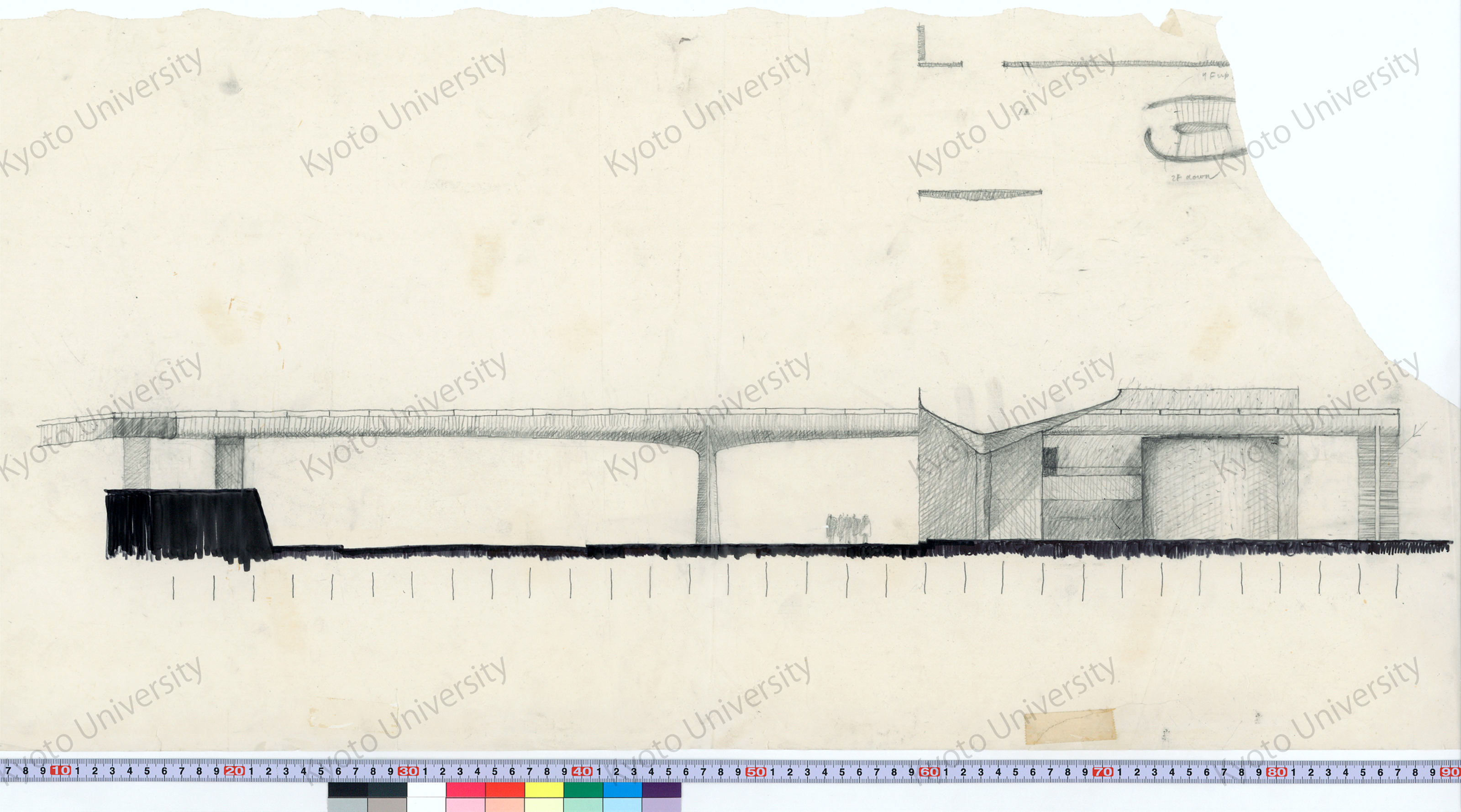 ［陸橋立面図］ (1)