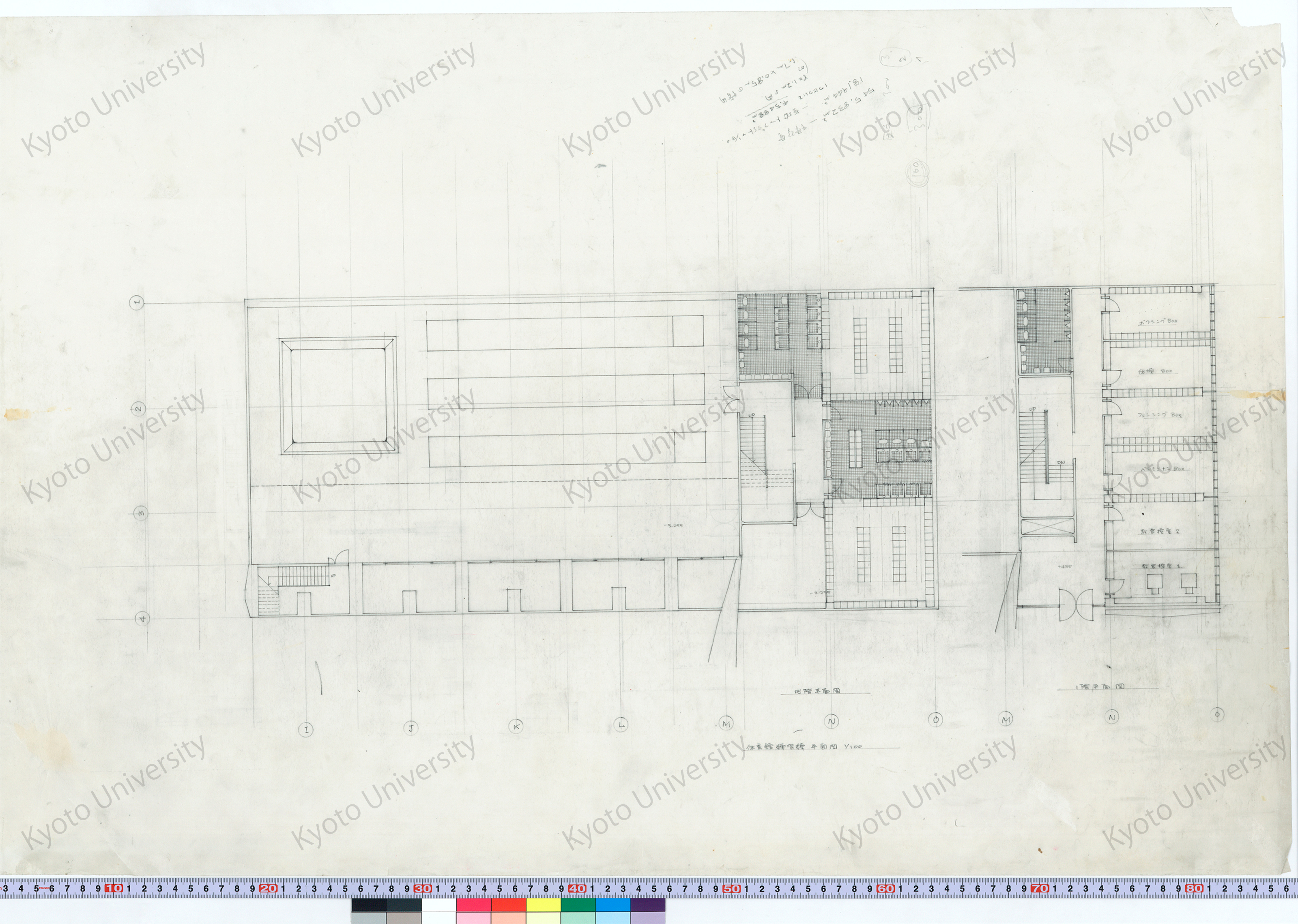 体育館練習棟 平面図_1/100 (1)