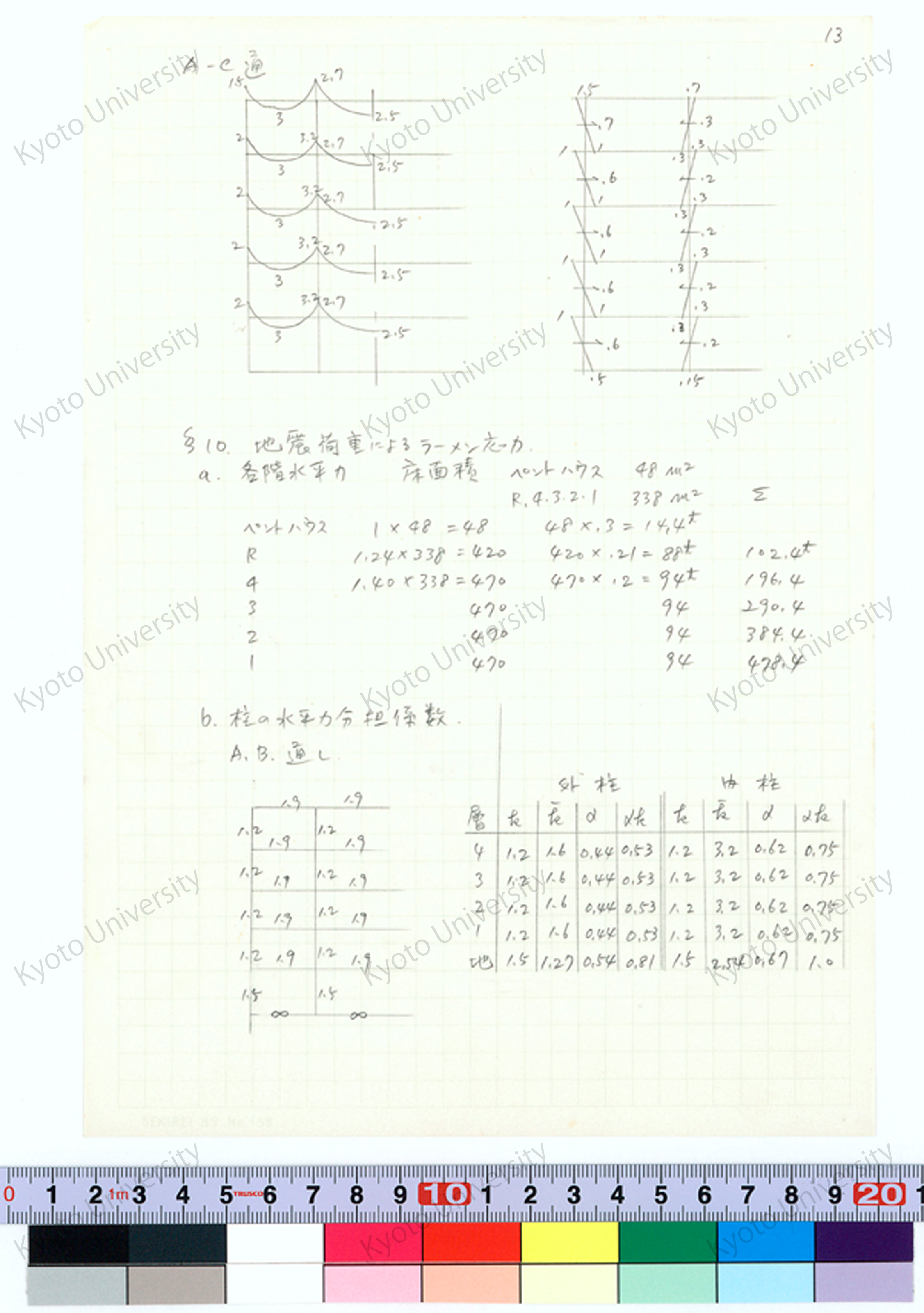 京都大学工学部金属加工学科研究室実験室（6号館）構造計算書_増田友也（担当） (14)