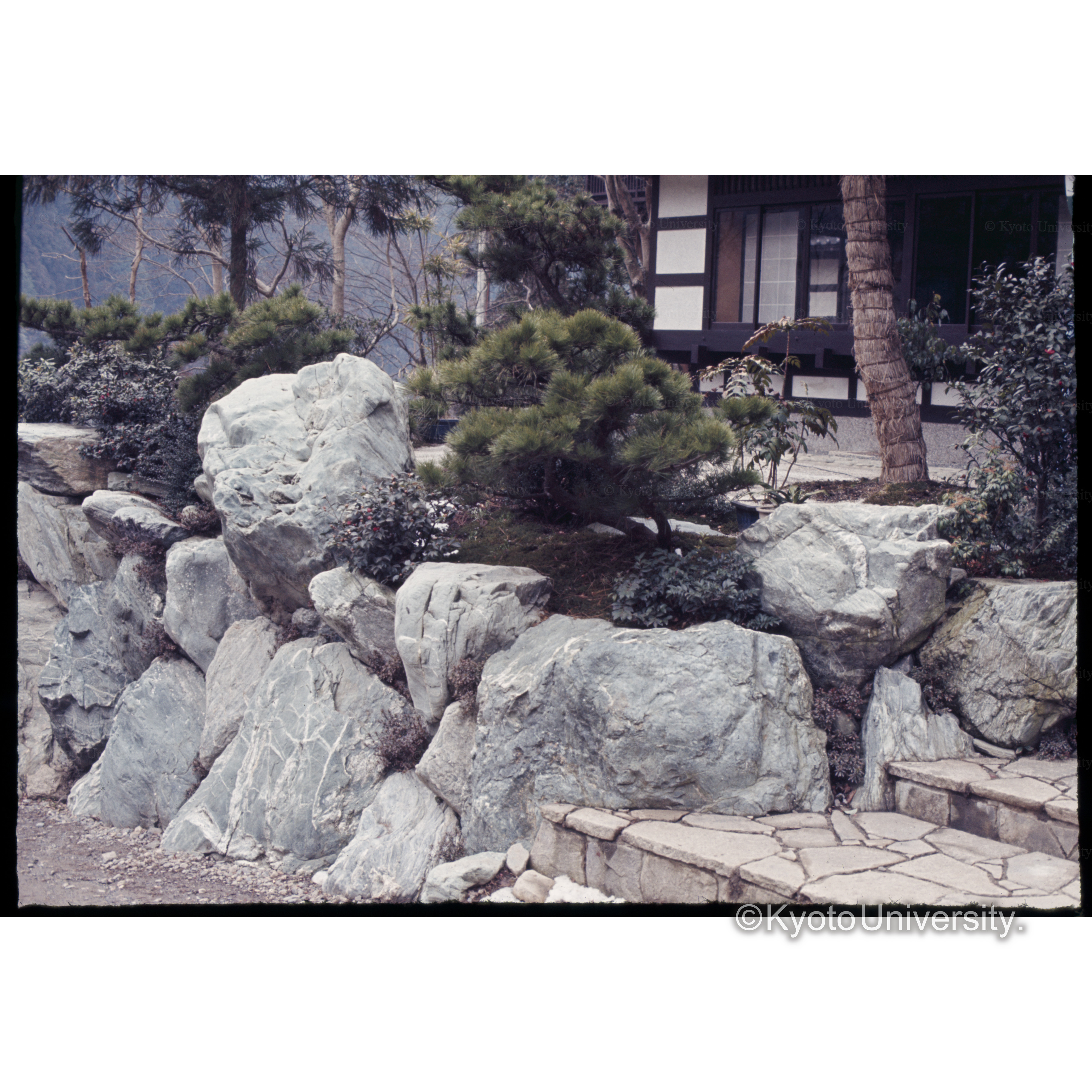 鞍馬ホテルの庭石 (1)