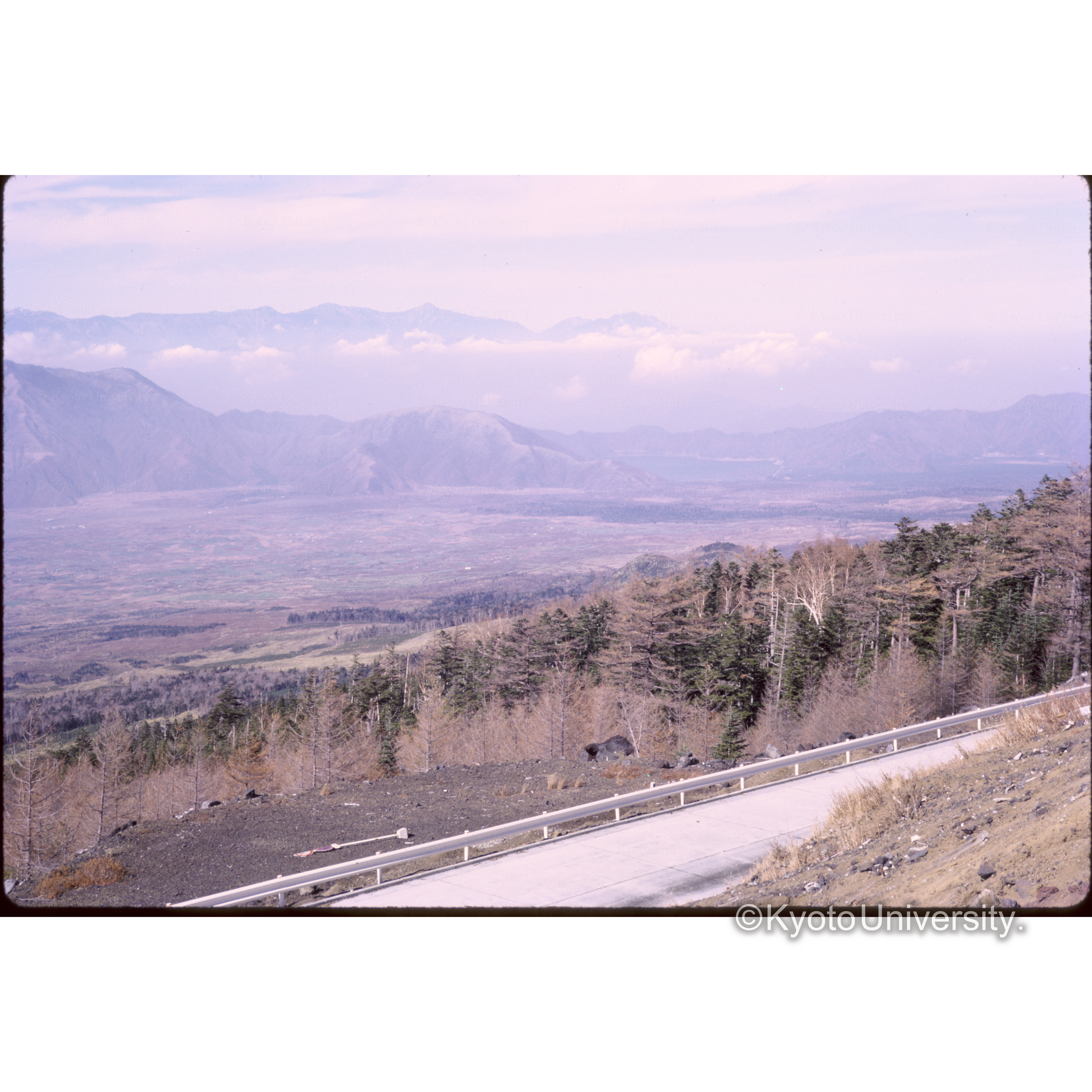 富士奥庭からみたアルプス (1)