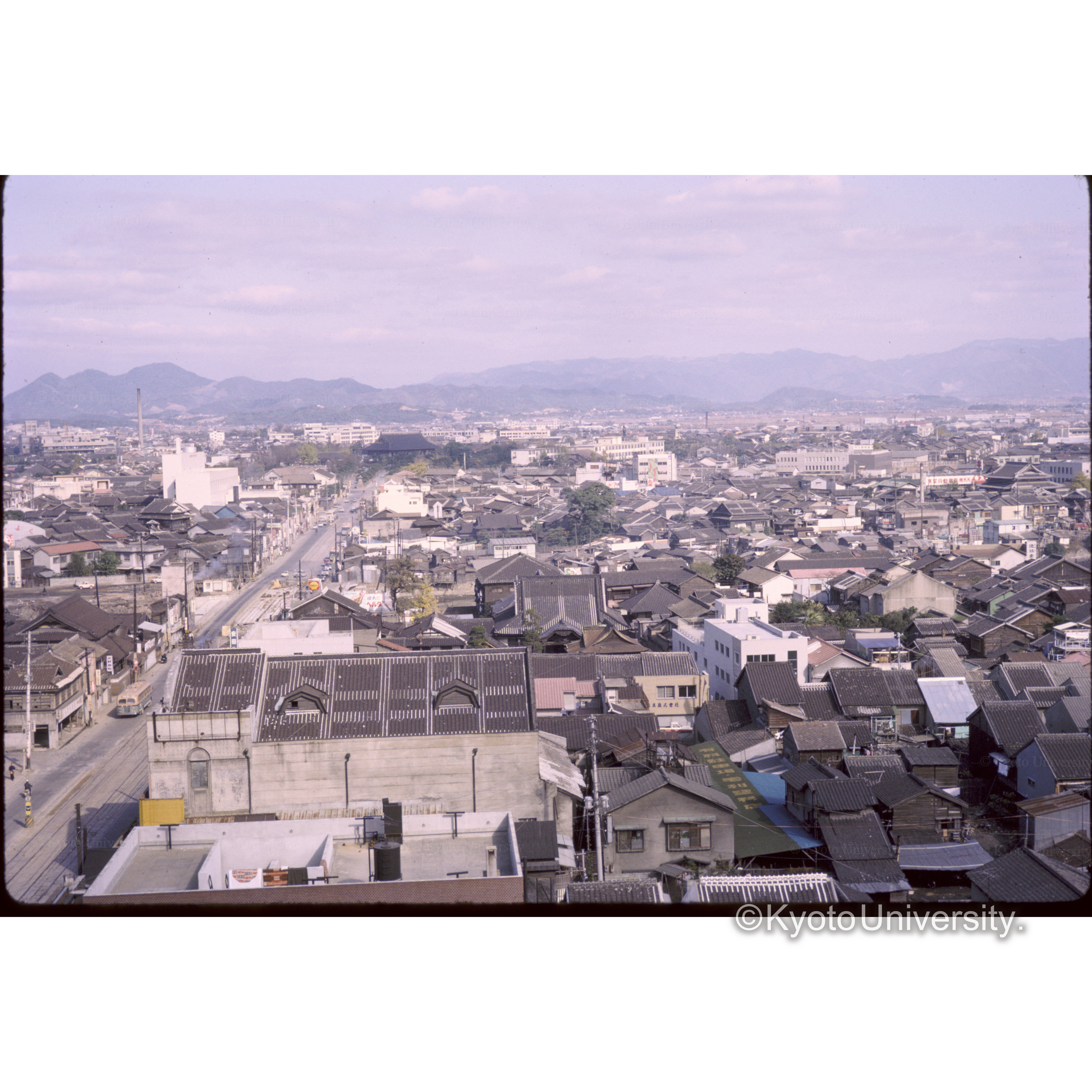 福岡大丸屋上より (1)