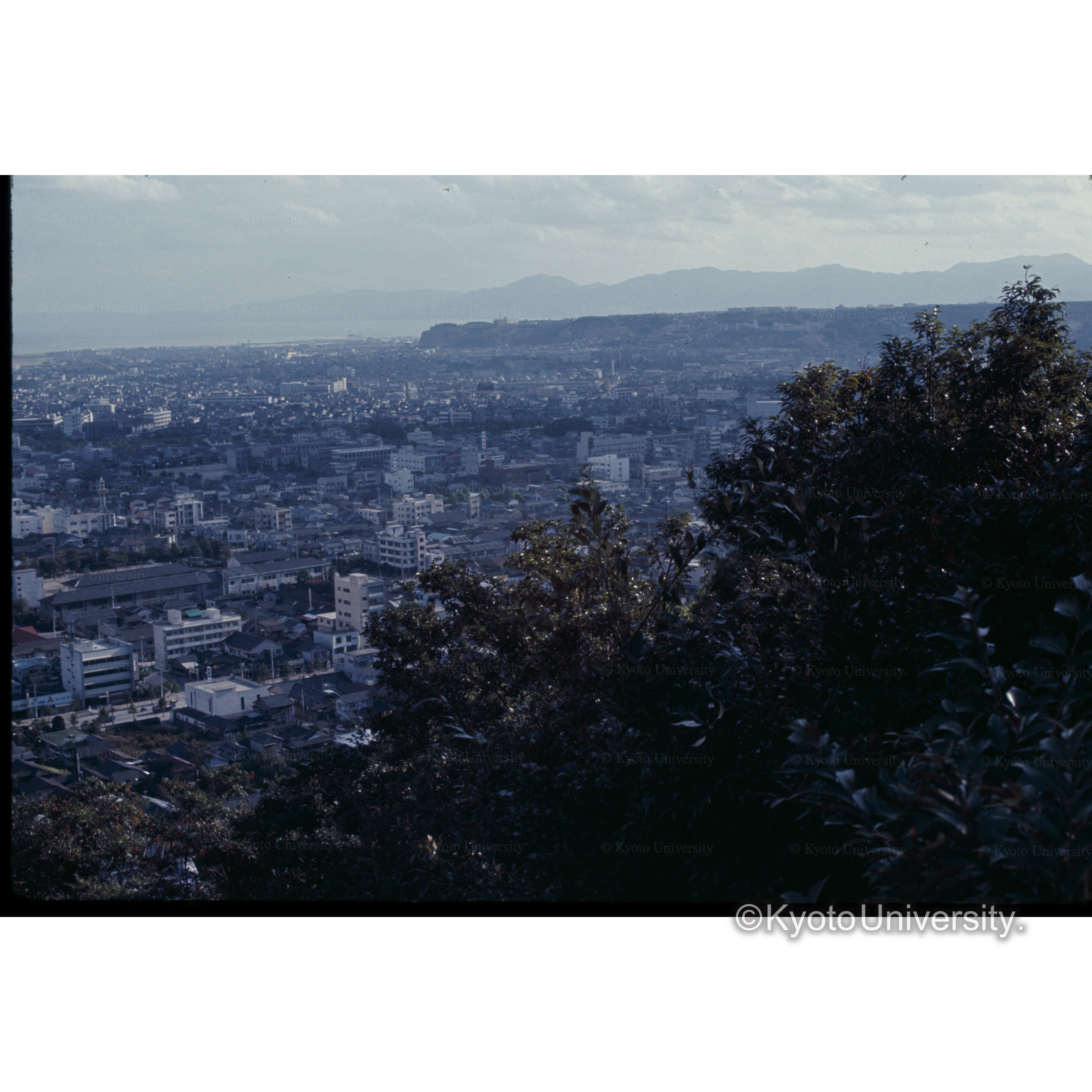 城山公園からみた鹿児島 (1)