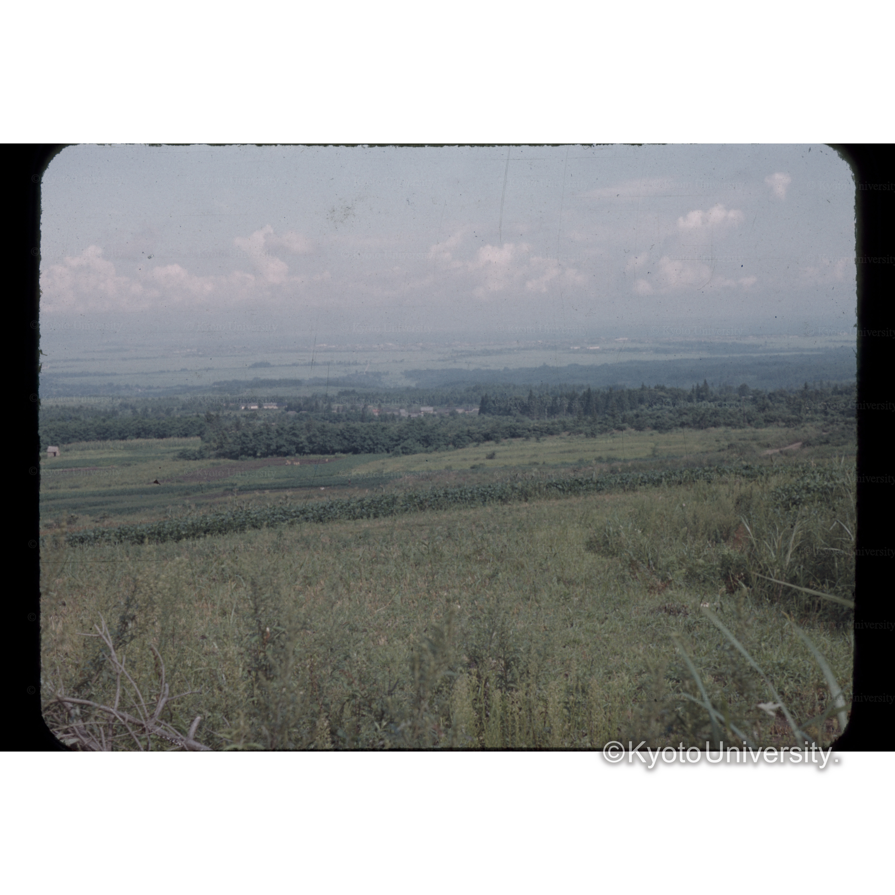 八甲田方面より青森市をみる (1)