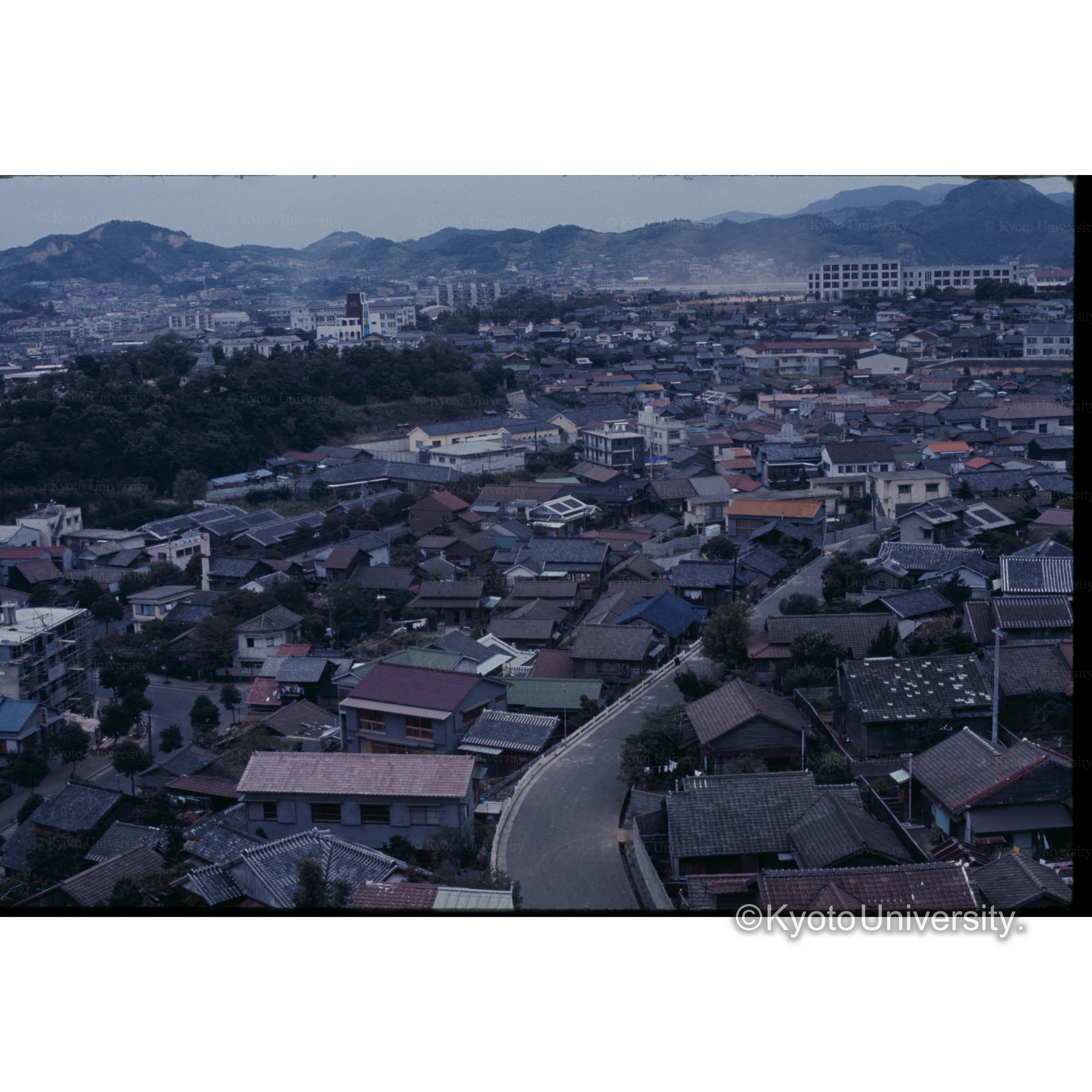 長崎文化会館屋上より (1)