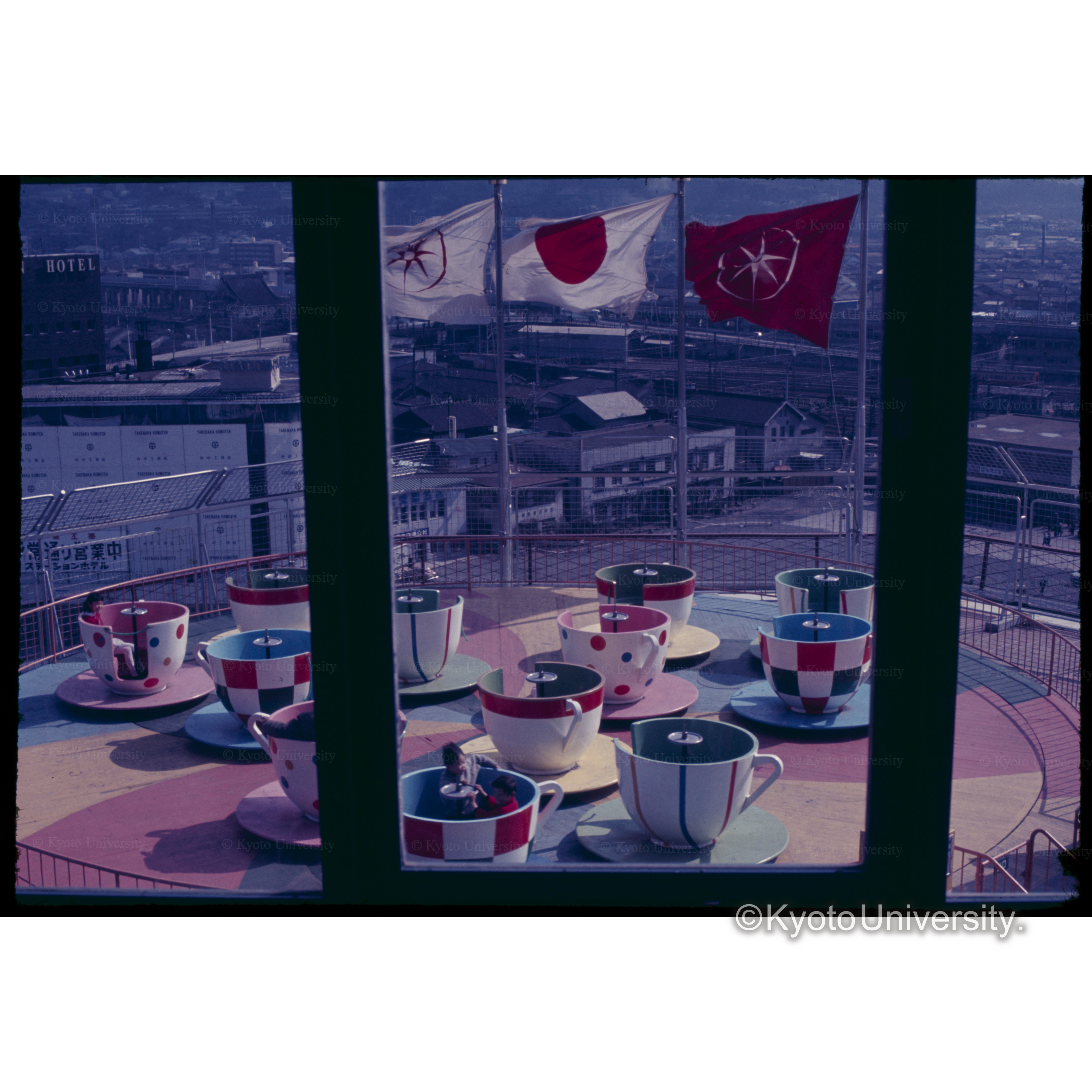 京都タワー上より (1)