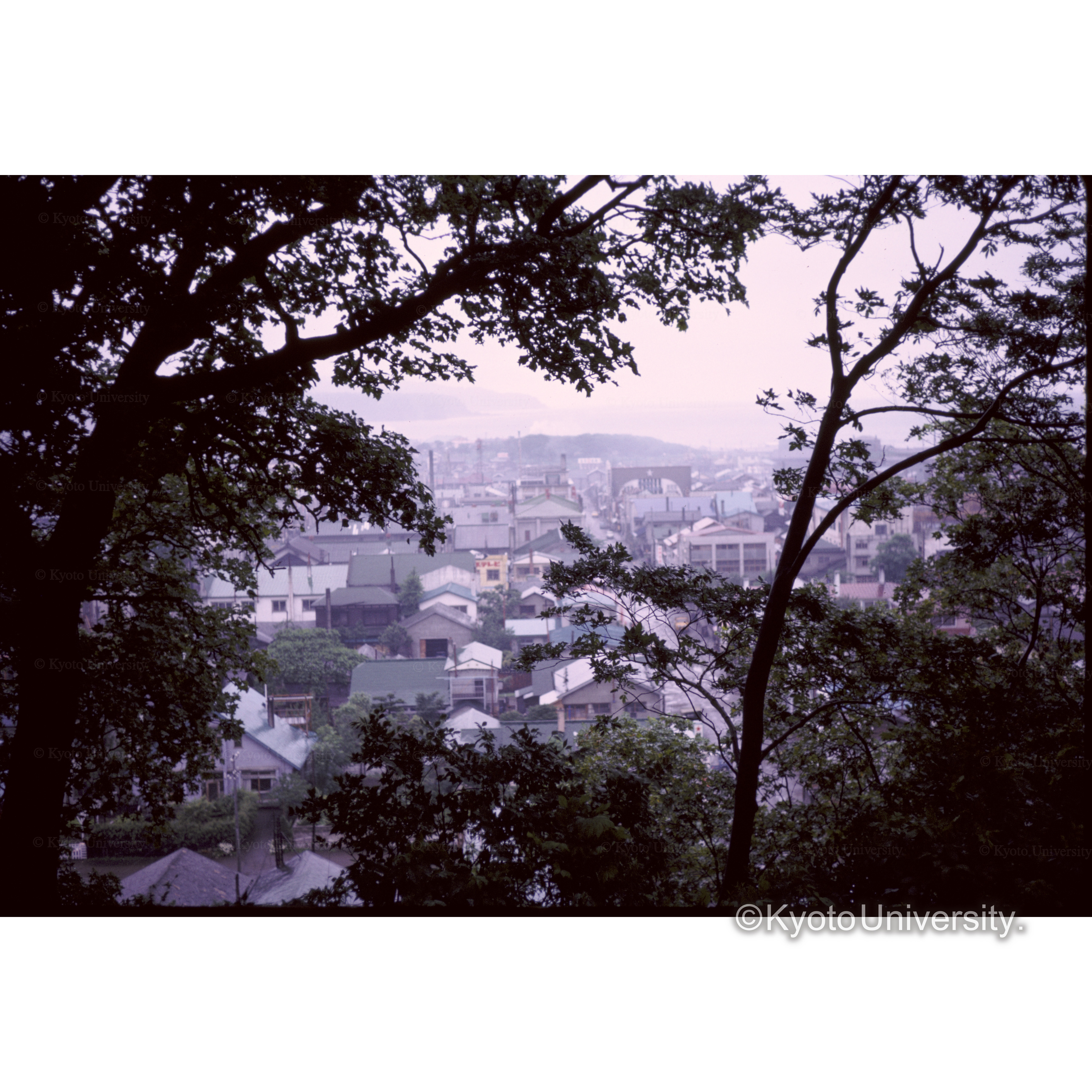 博物館より網走の町をみる (1)