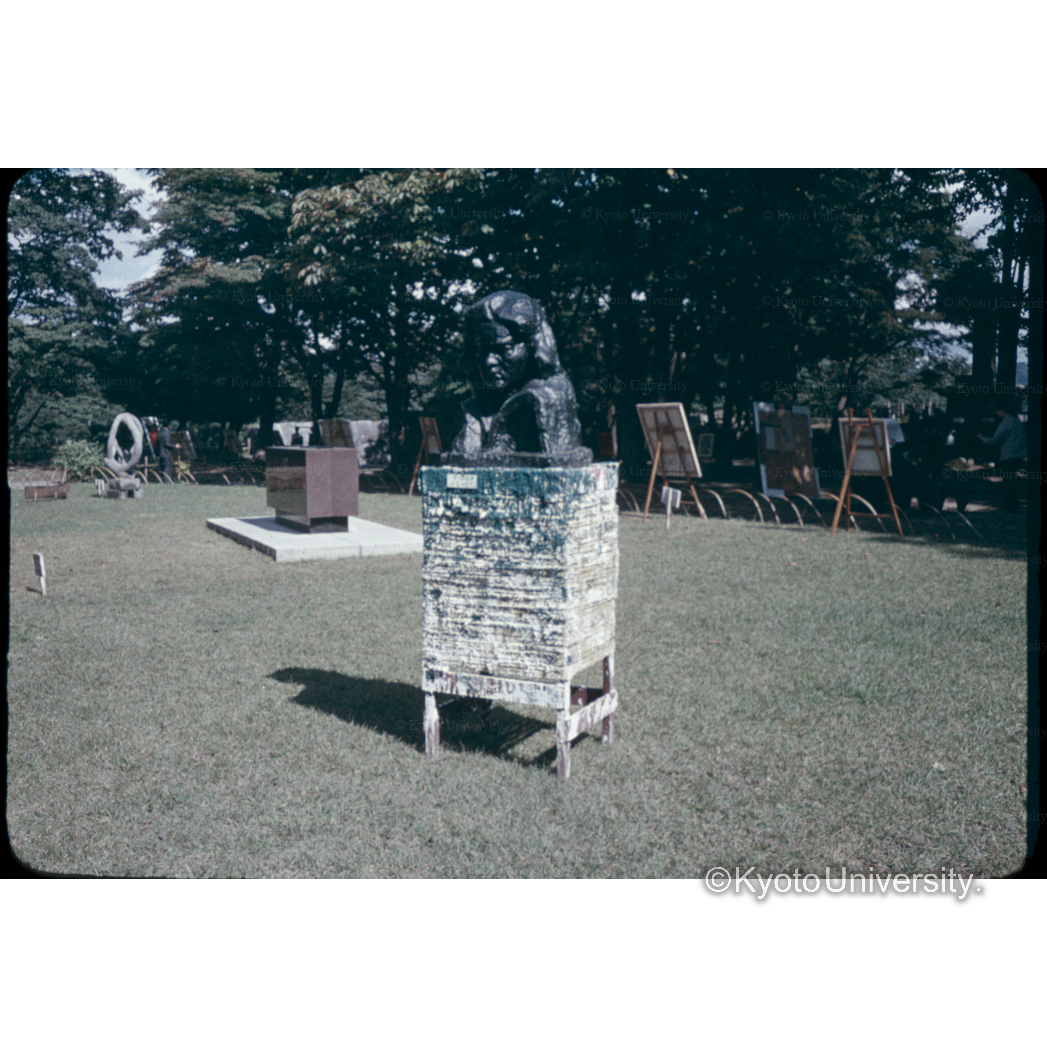 盛岡城の絵画展 (1)