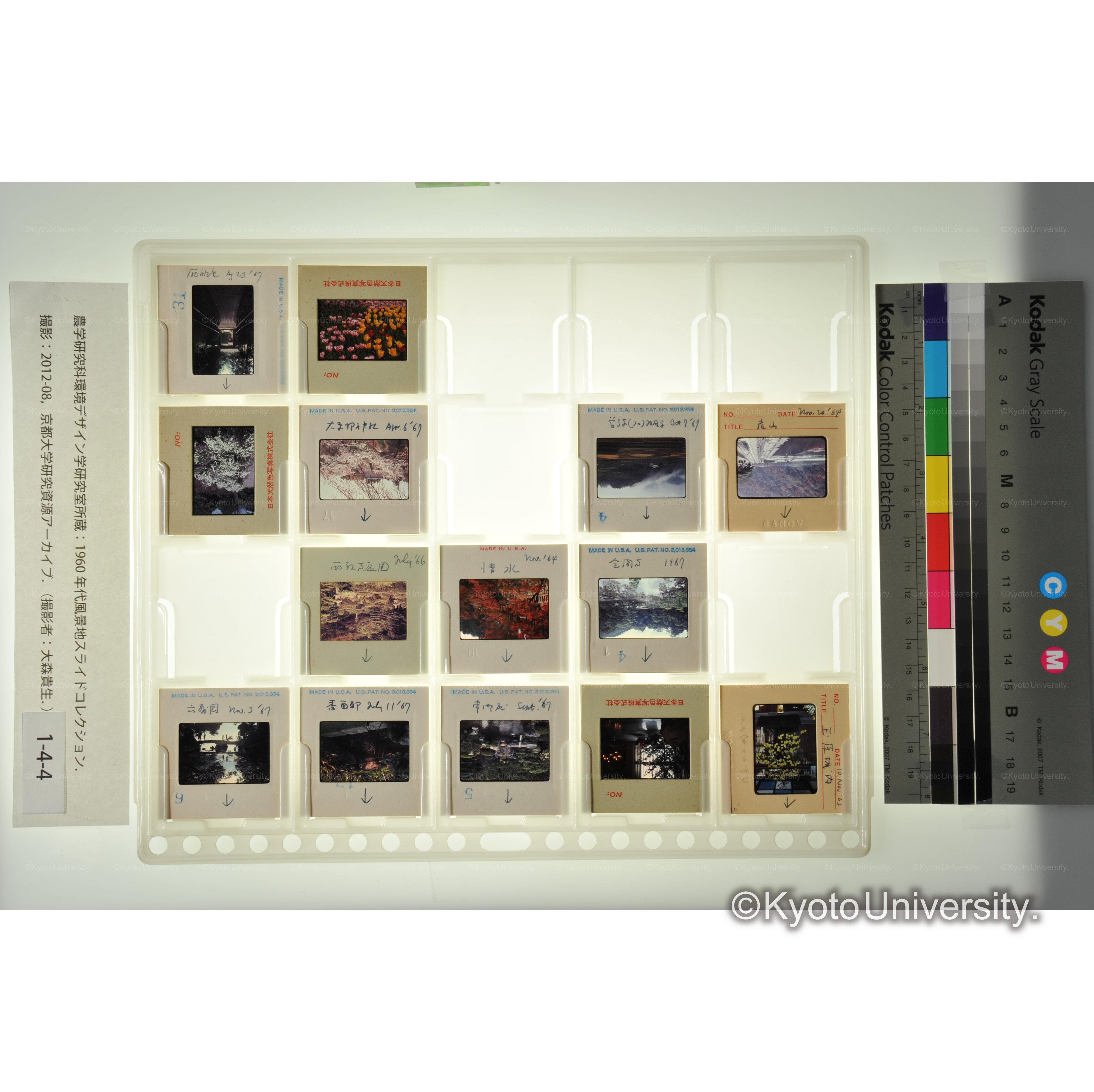 〔玉藻城内、六義園、金閣寺、大原野神社ほか〕 (1)