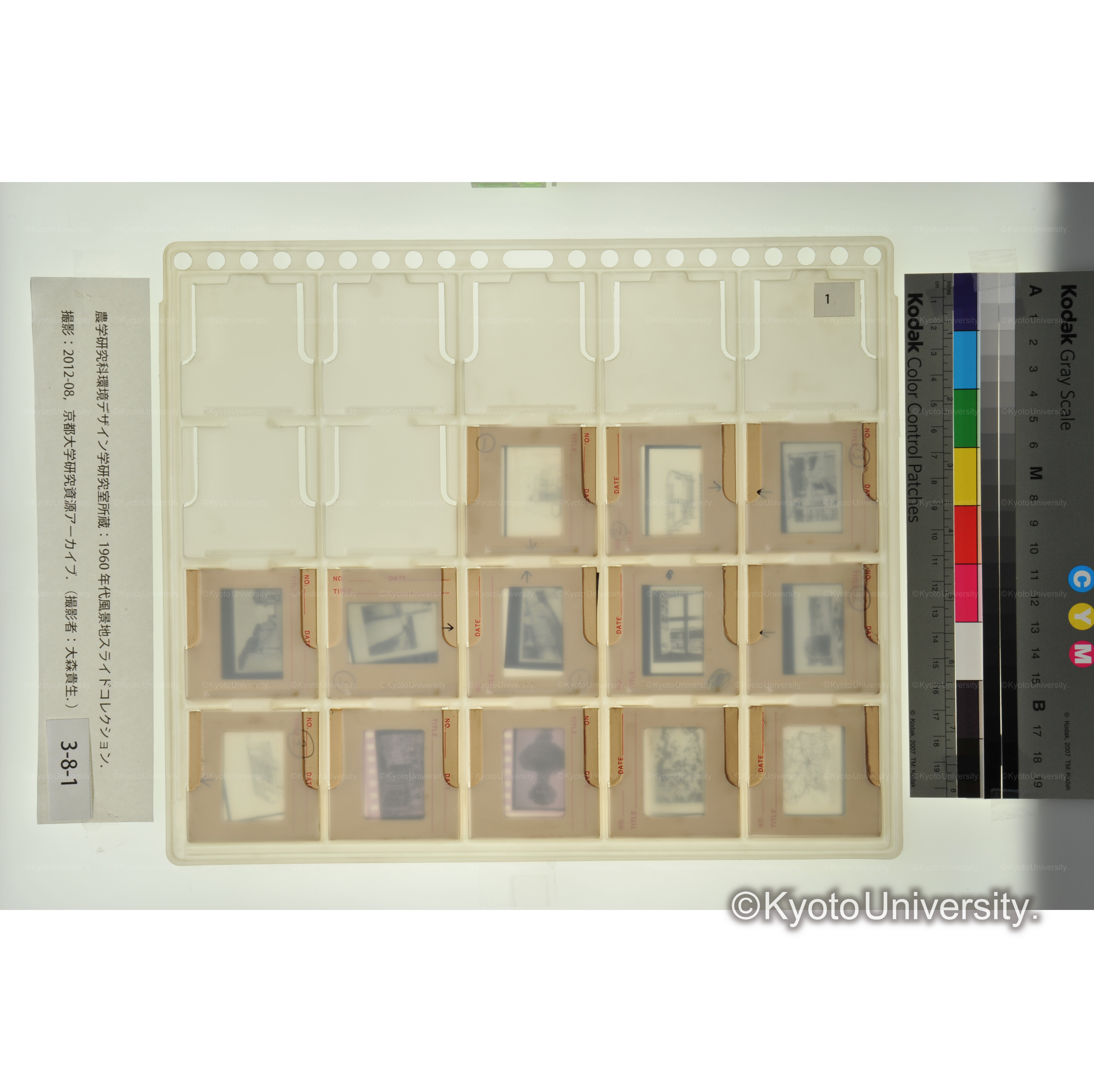 〔ヨーロッパ庭園、図面〕 (2)