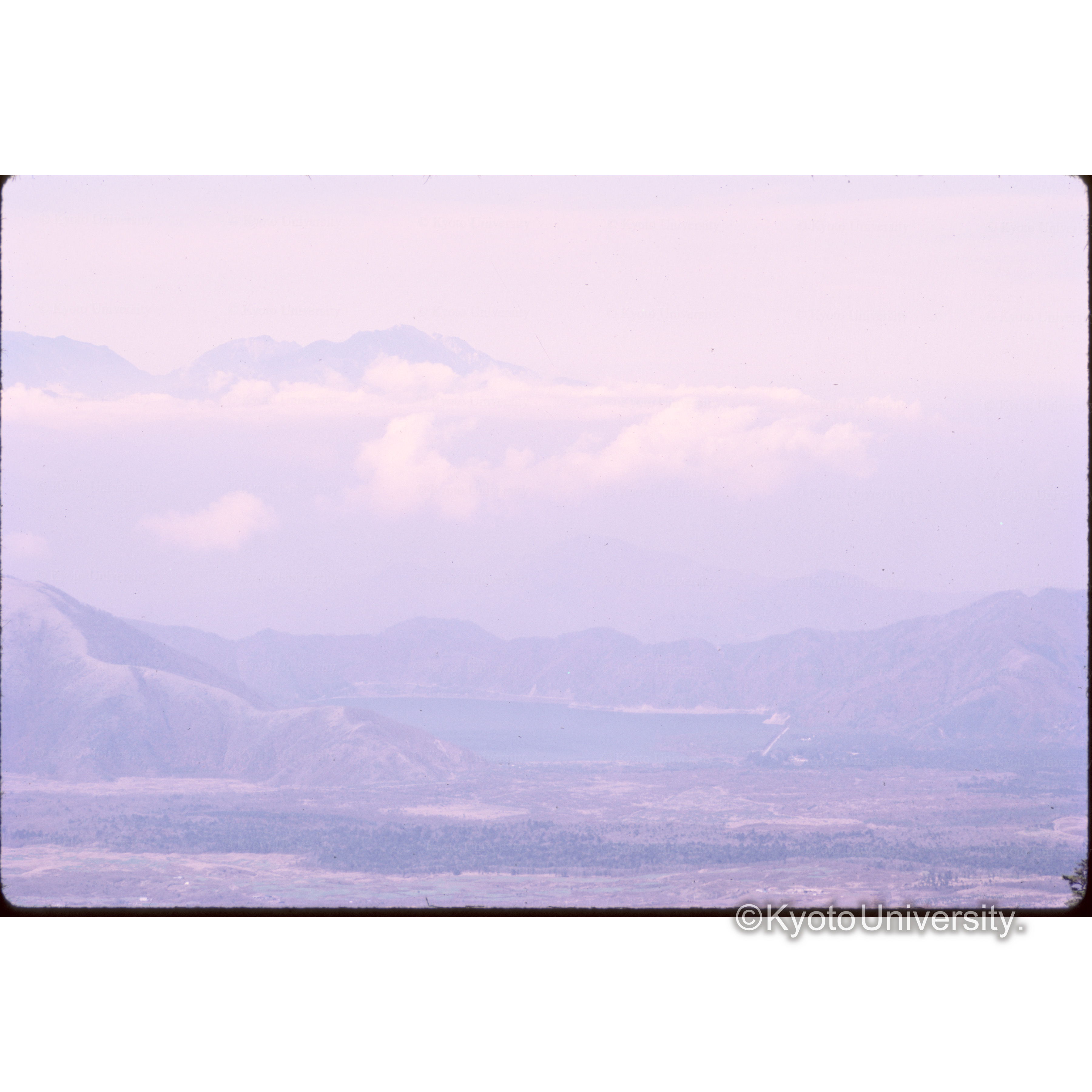 富士五合目(奥庭)よりみたアルプス (1)