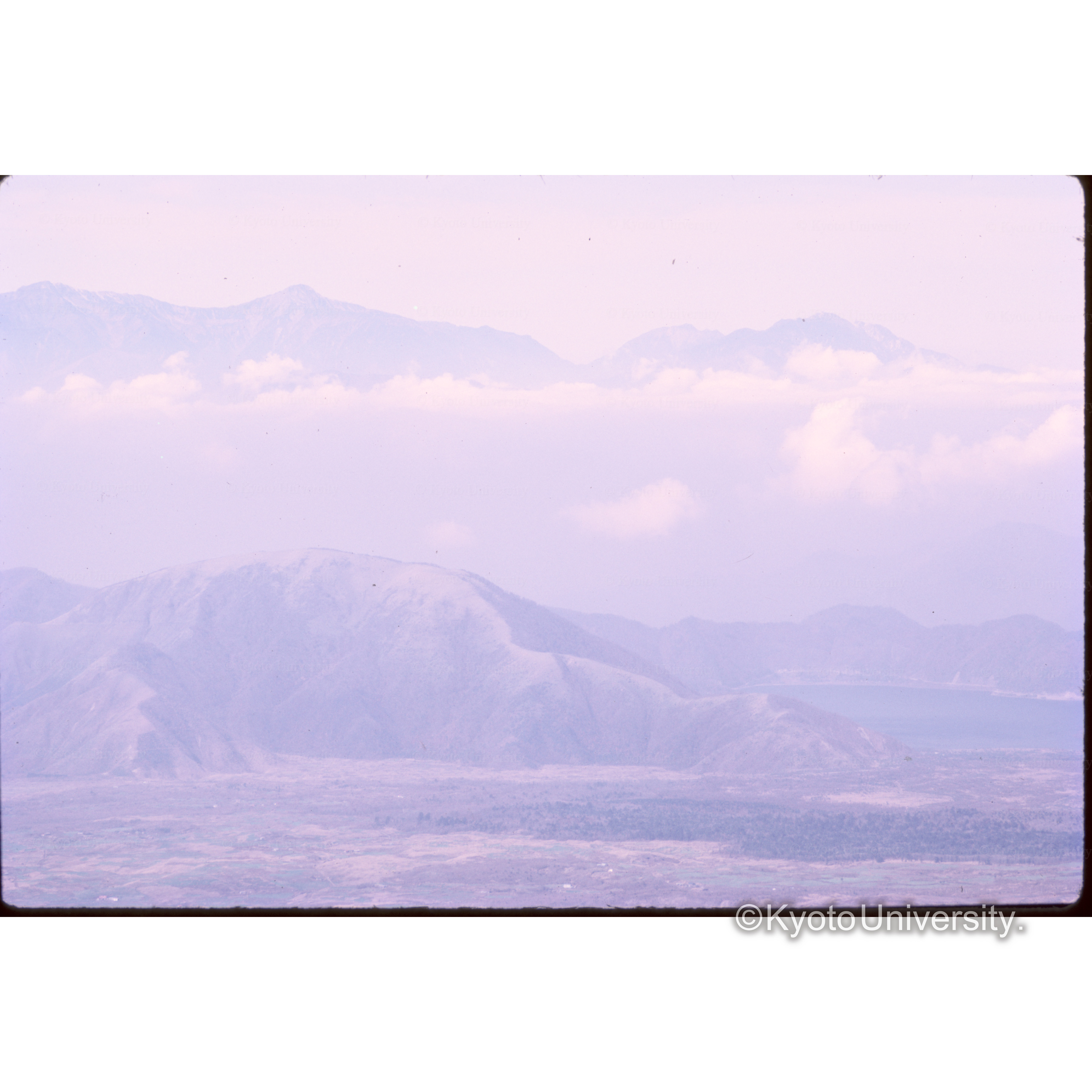 富士奥庭からみたアルプス (1)