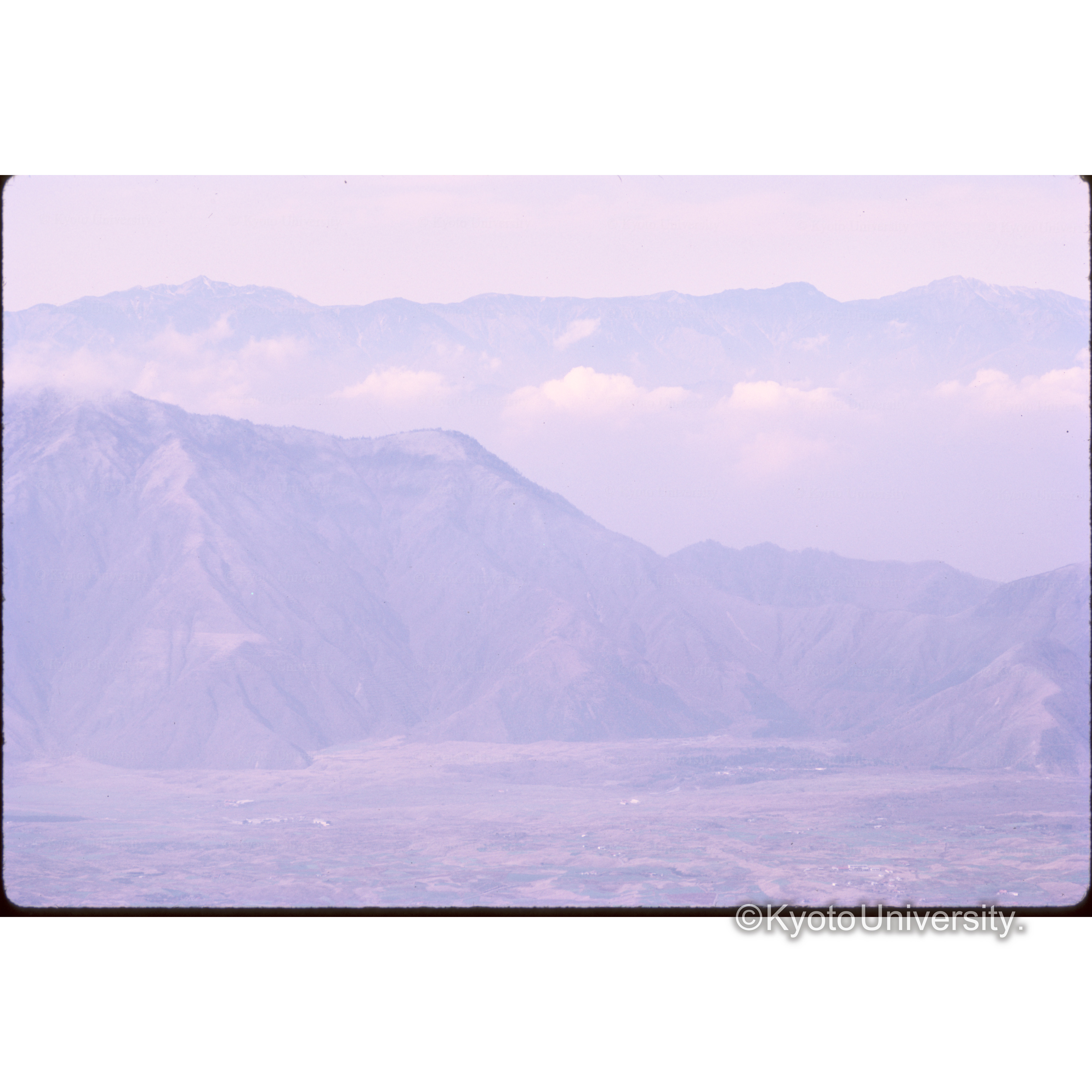 富士奥庭からみたアルプス (1)