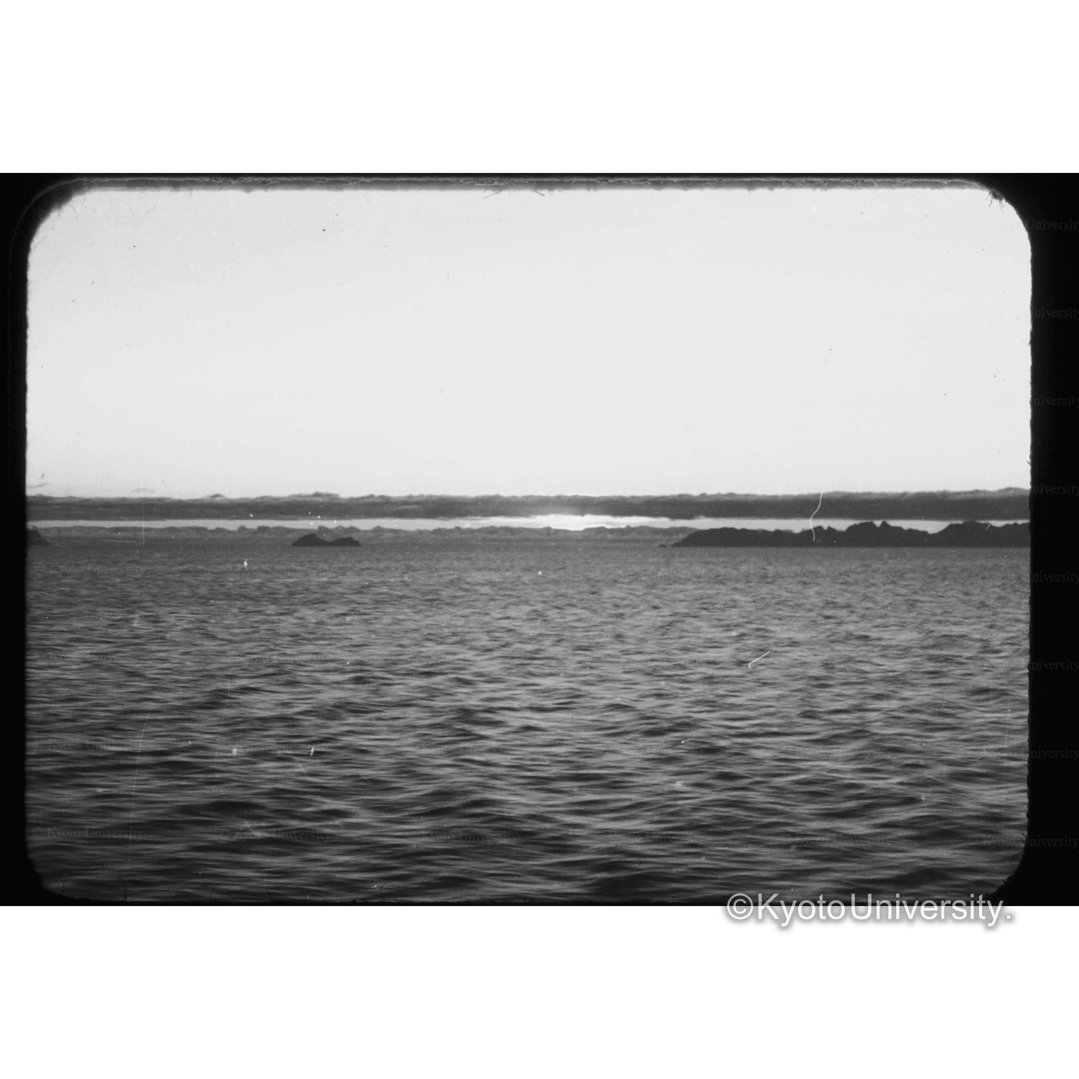 Mittnachtsonne sk 6.10 (3)北欧の海　岡崎　真夜中の太陽 (1)