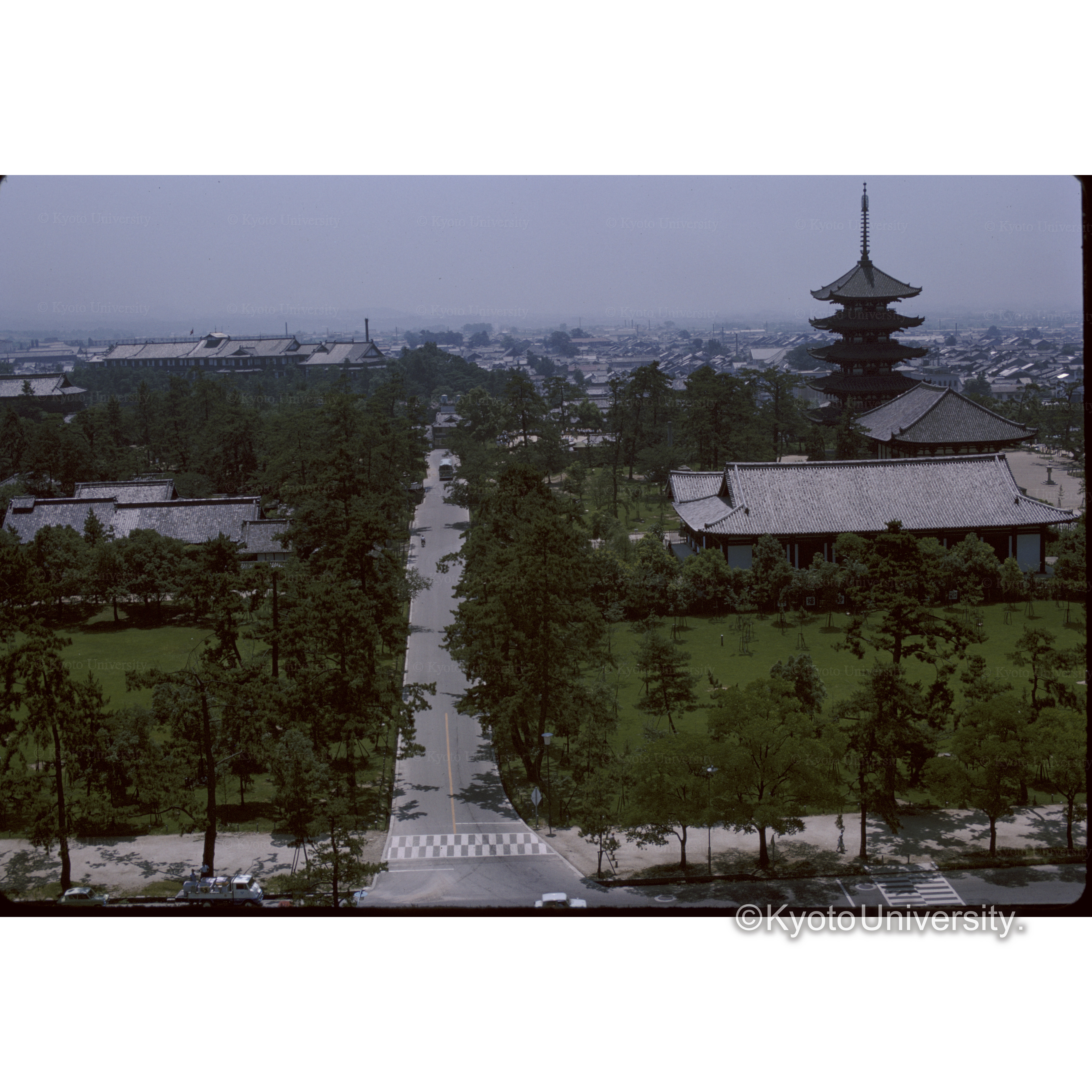 奈良県庁屋上より (1)