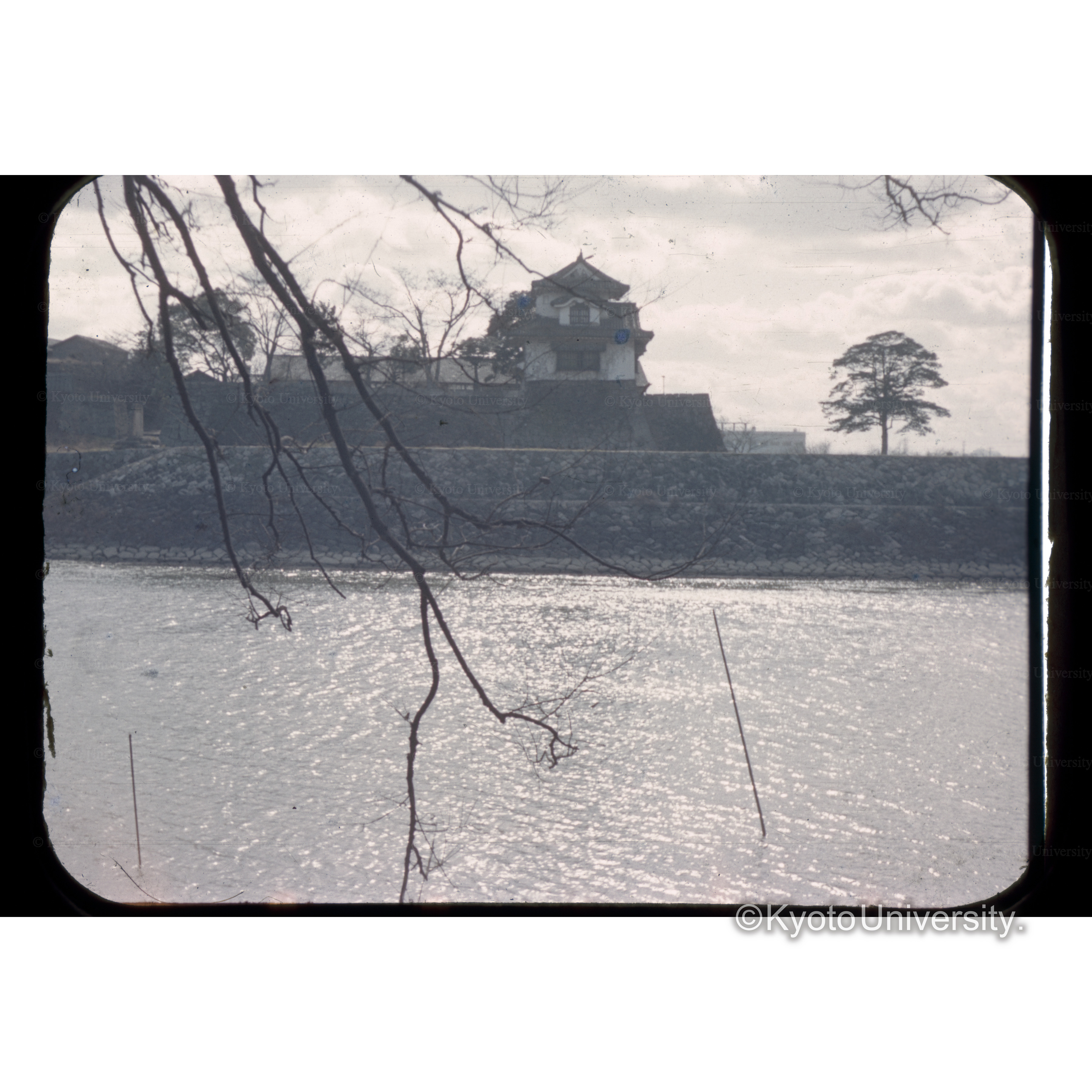 岡山城　Jan. 1953 (1)