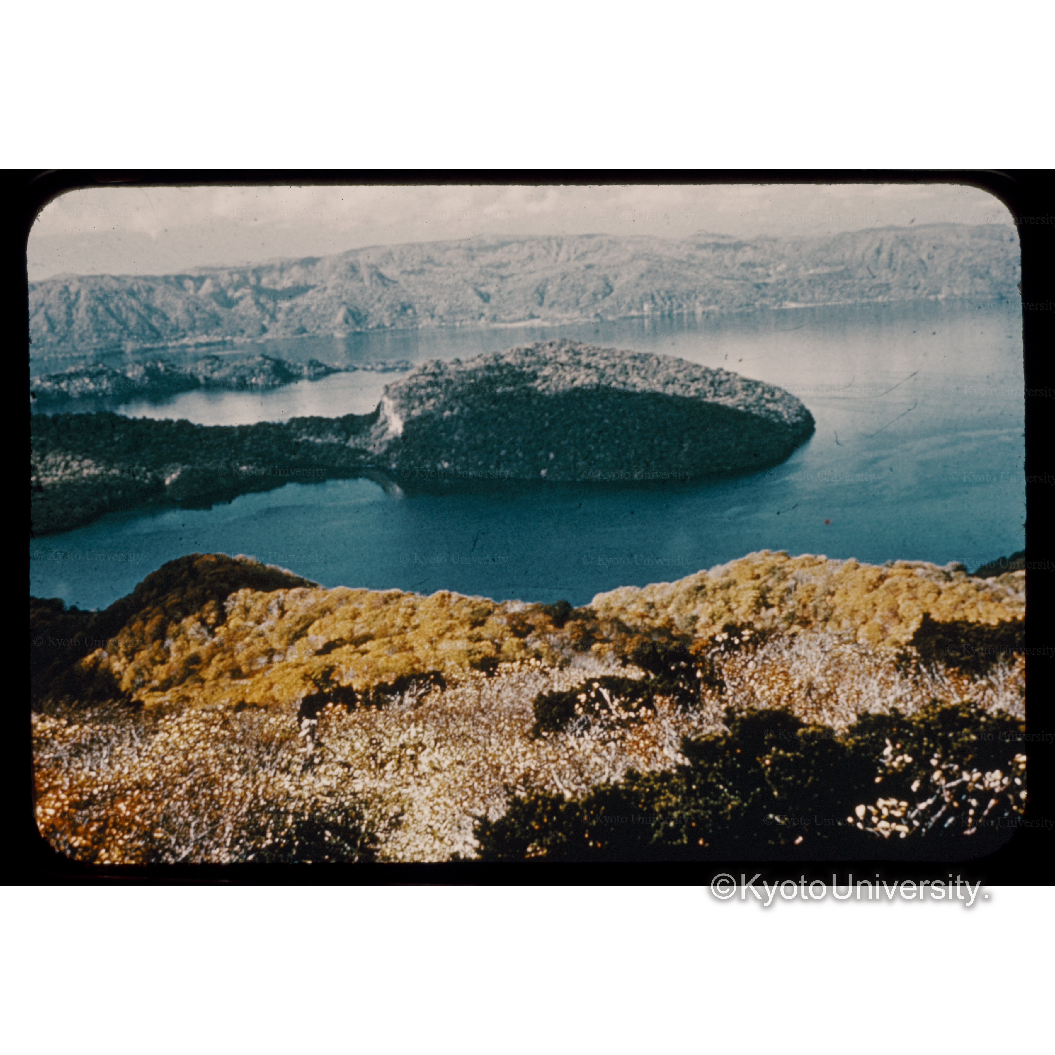 十和田湖の全景、十和田国立公園 (1)