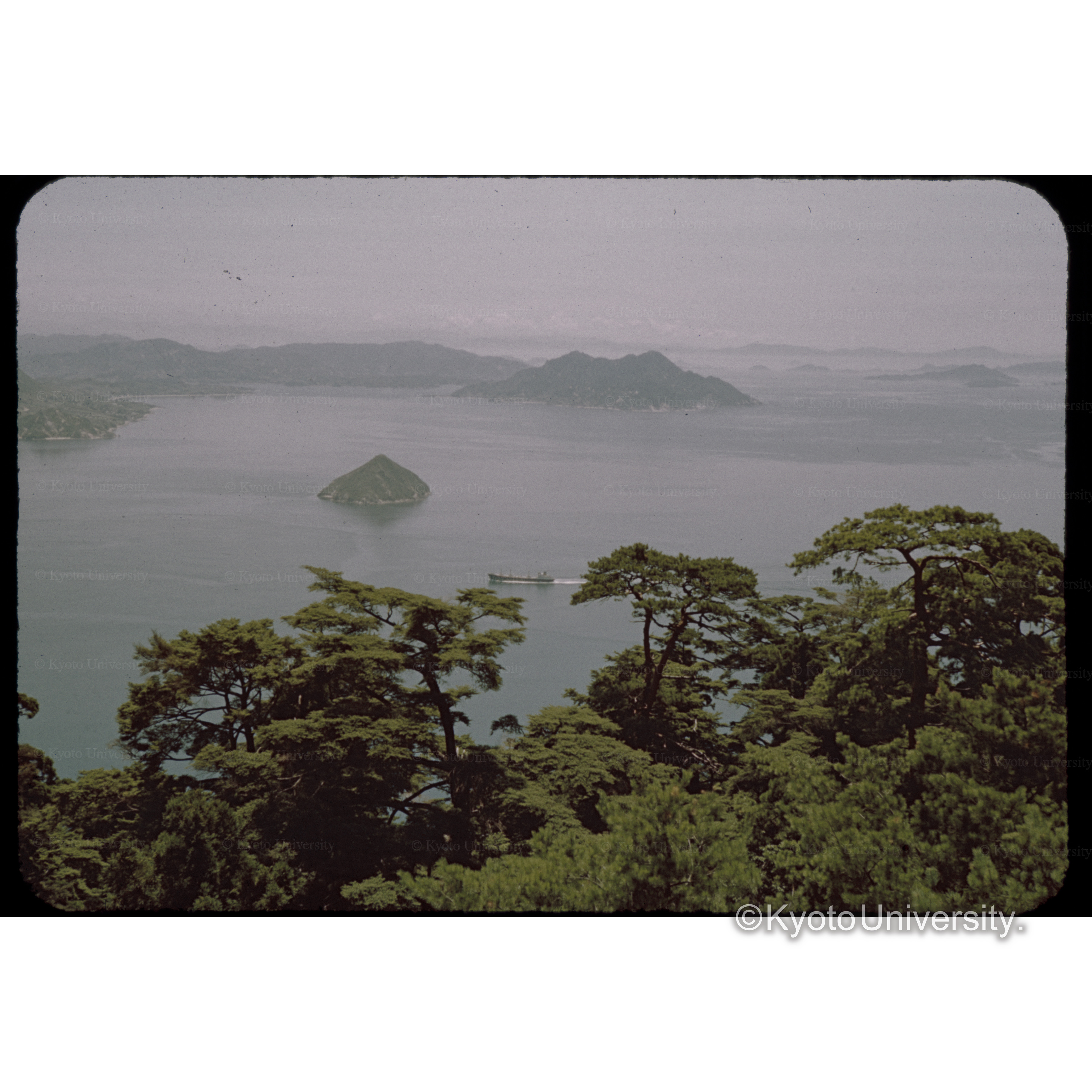 宮島弥山頂上より (1)