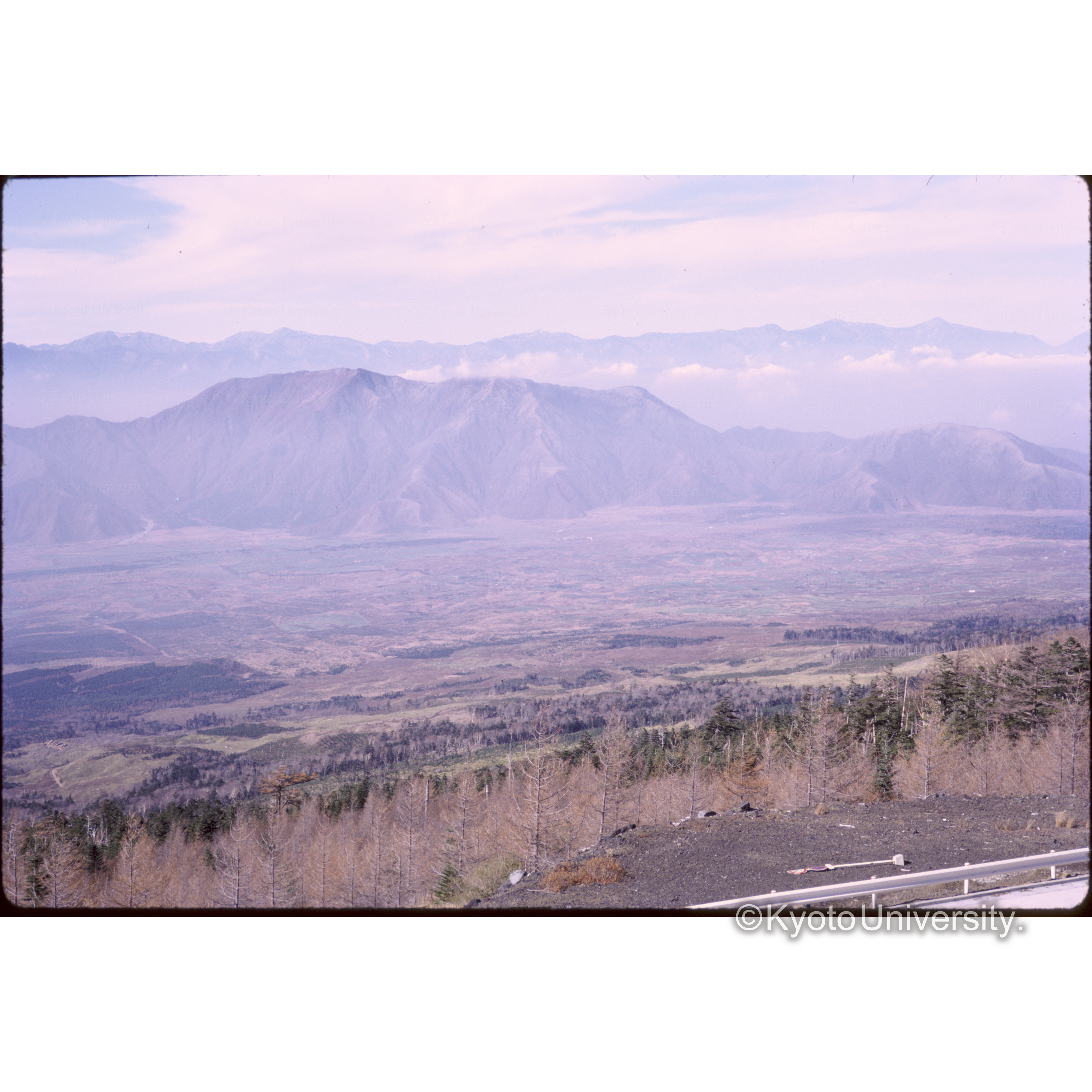 富士奥庭からみたアルプス (1)