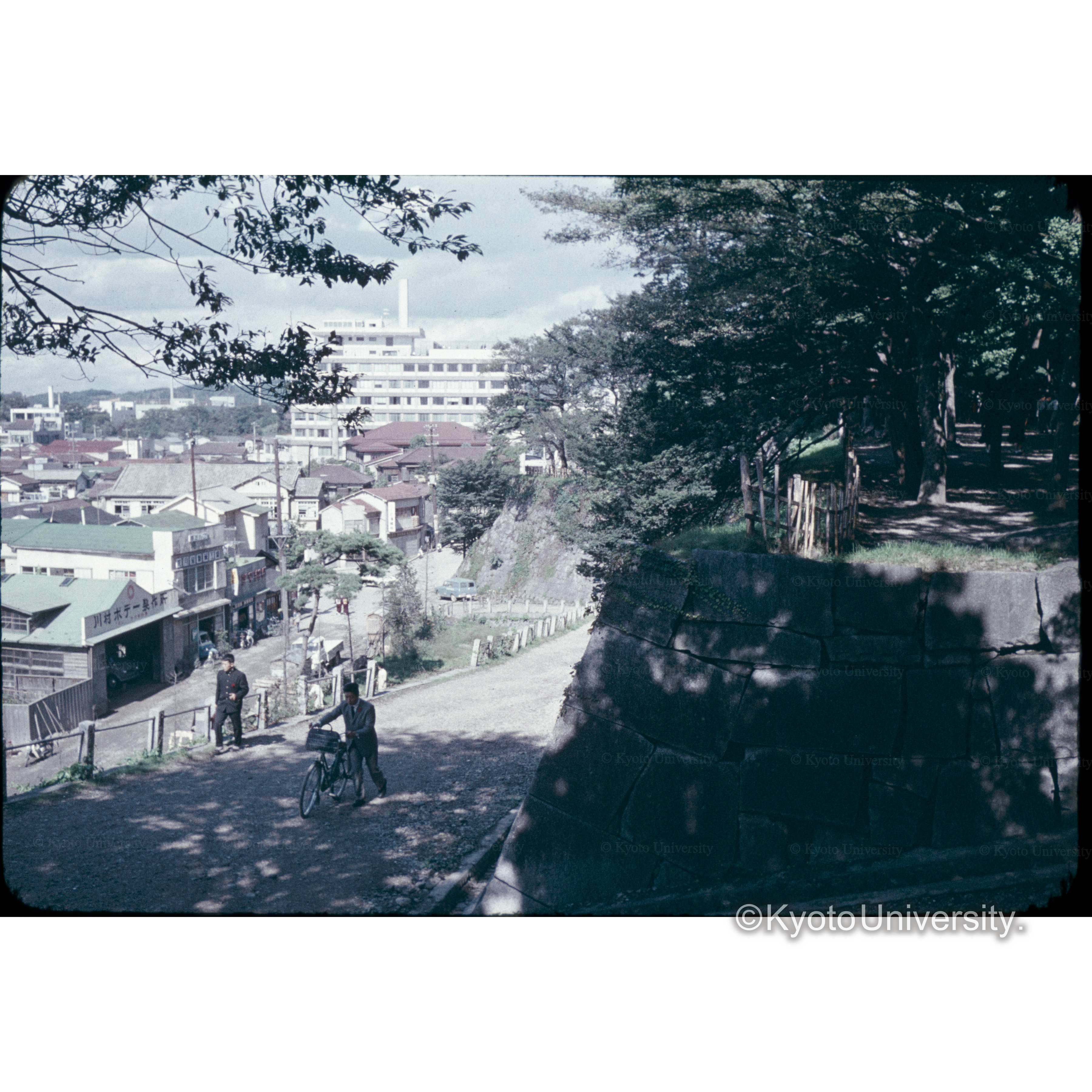 盛岡城より街を望む (1)