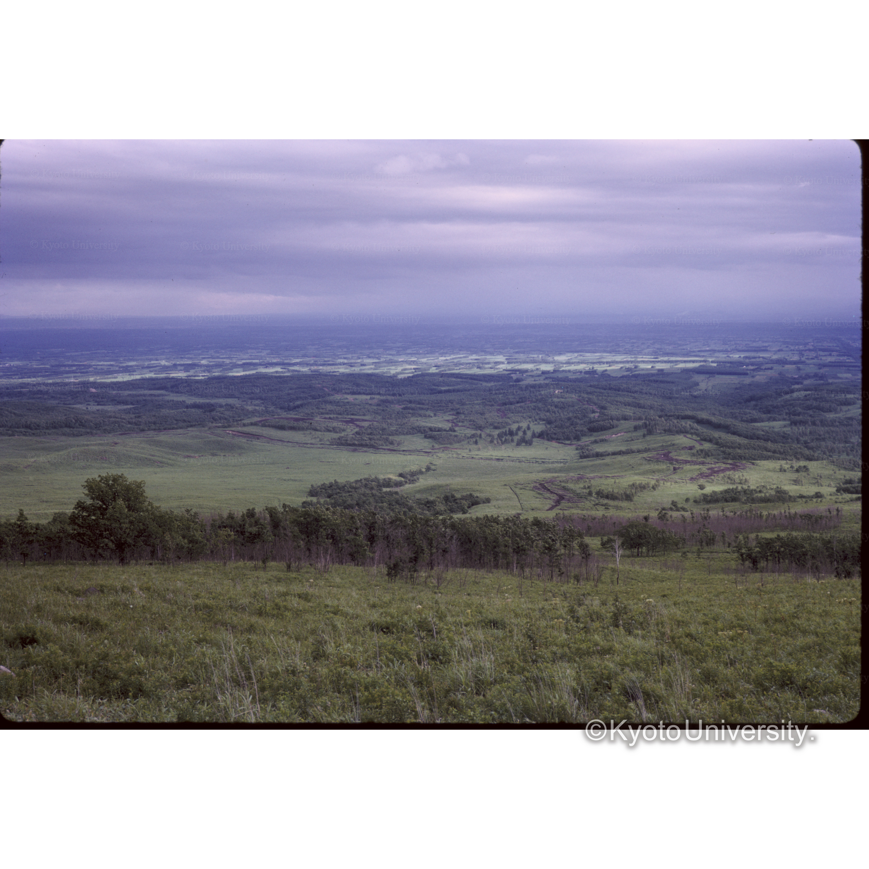 扇ヶ原からみた十勝平野 (1)