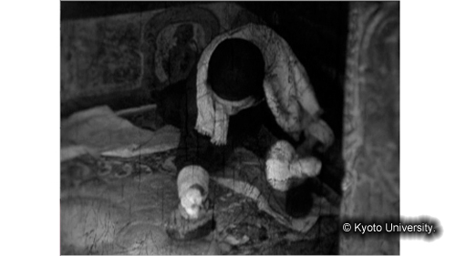 東方文化学院京都研究所調査映画フィルム : 響堂山と龍門, 1936., IRHu MOV 2009/2 / 1, 1:14-1:18.