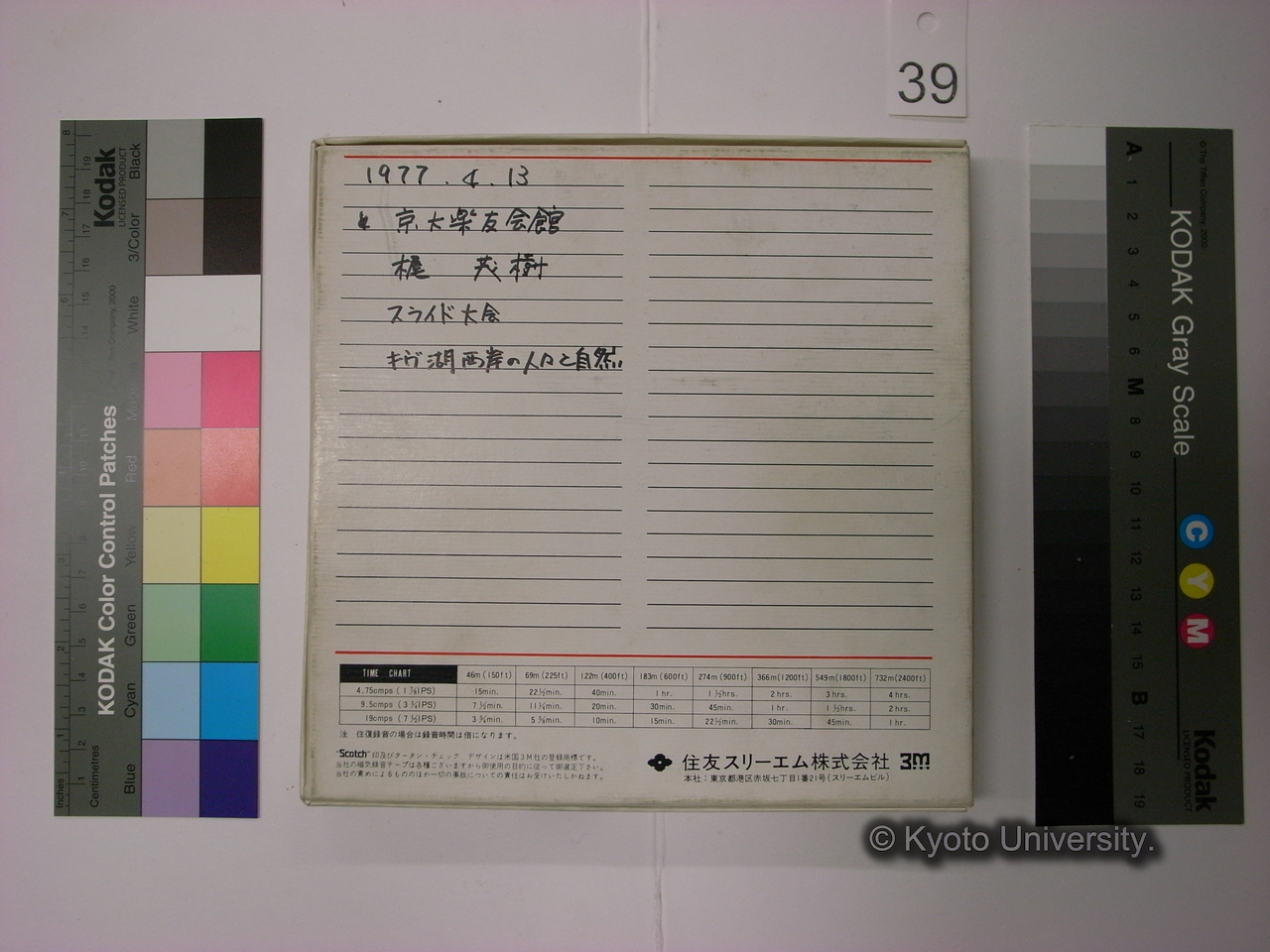 [438] 1977.4.13　京大楽友会館　梶茂樹　スライド大会　キヴ湖西岸の人々と自然 (3)