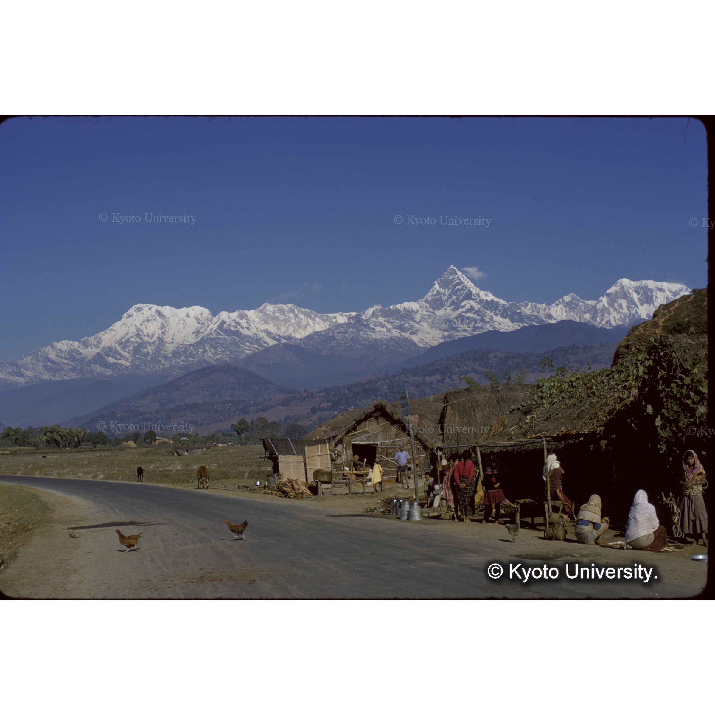 アンナプルナ連峰西部。ガネッシュからアンナプルナIII 峰まで (1)