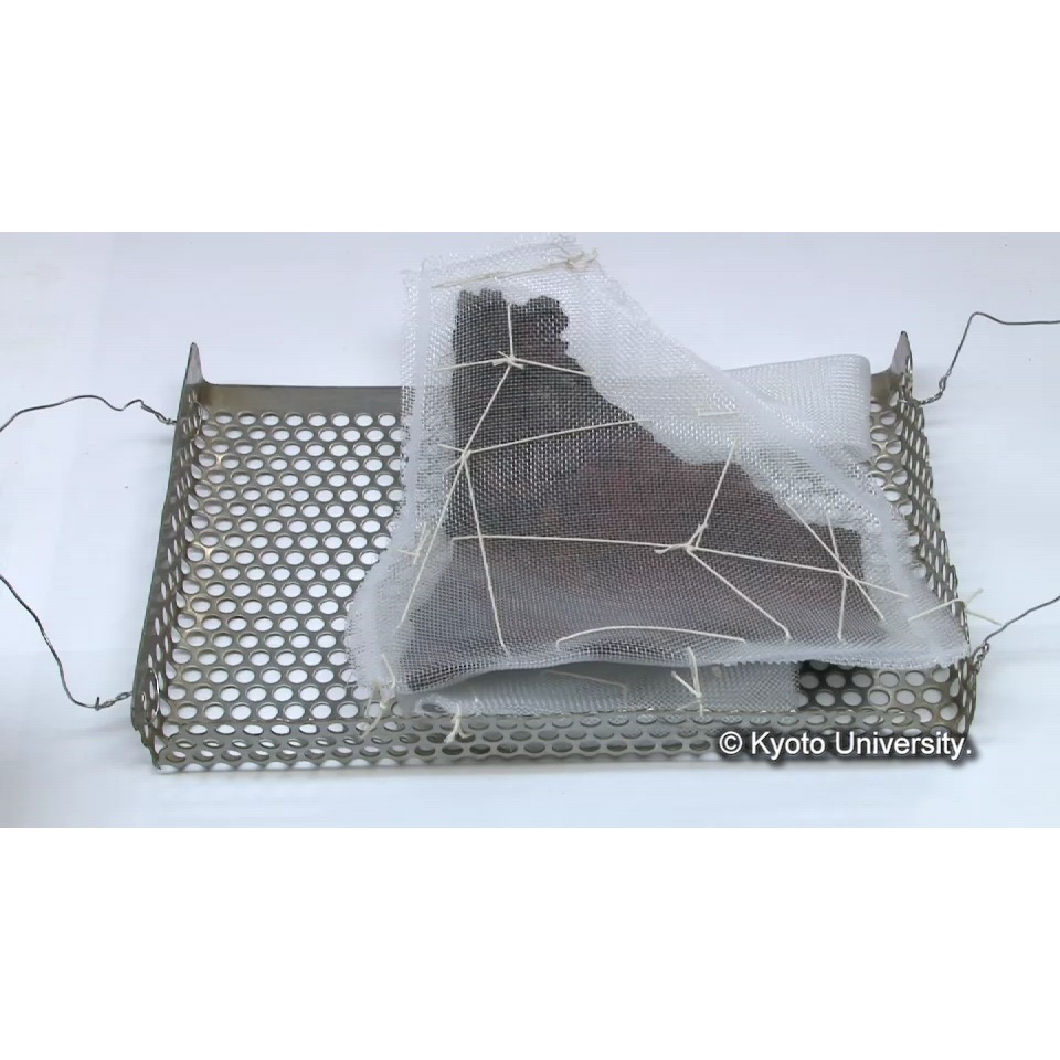 樹脂含浸前の準備(養生) (1)