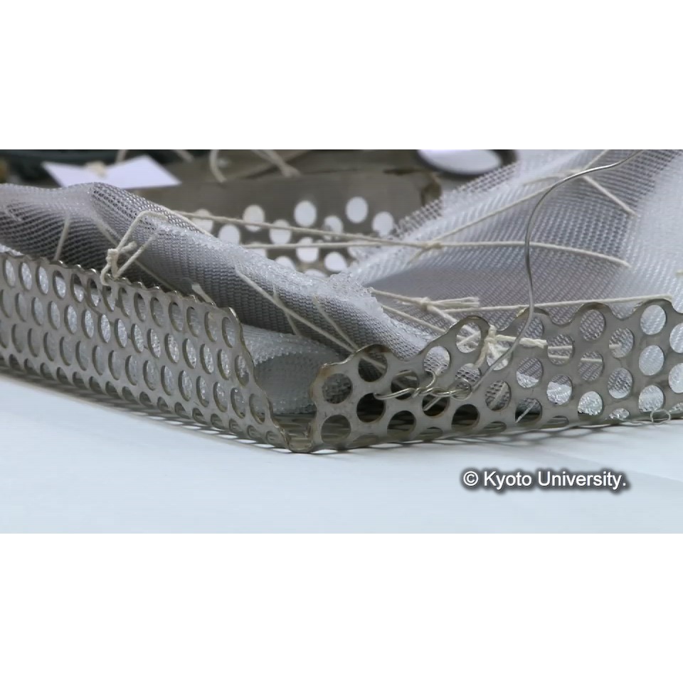 樹脂含浸前の準備(養生) (1)