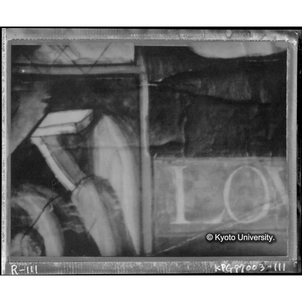 モノクロ写真（中央上段：中央文字・十五玄義第三図） (1)