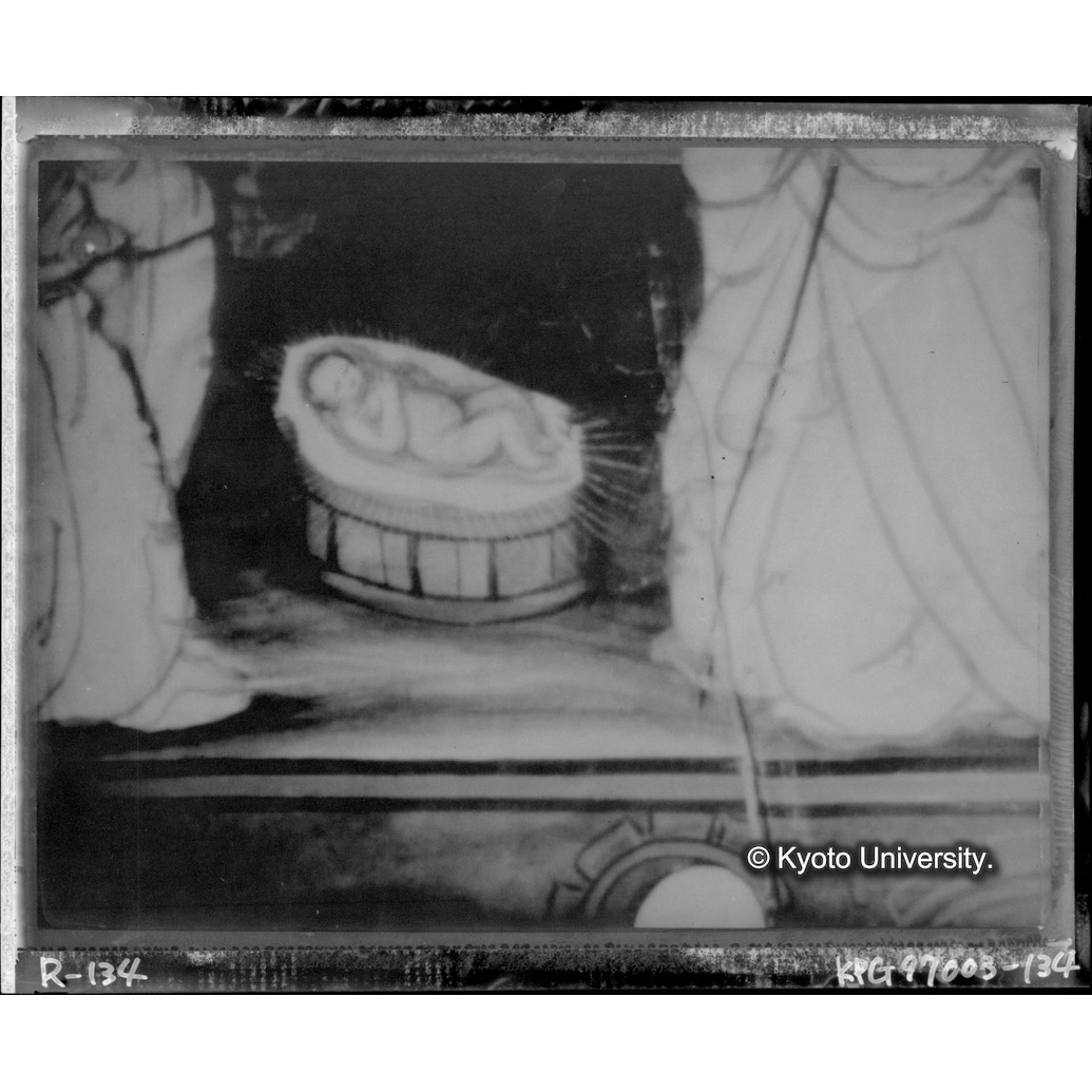 赤外線テレビ撮影画像写真（十五玄義第三図） (1)