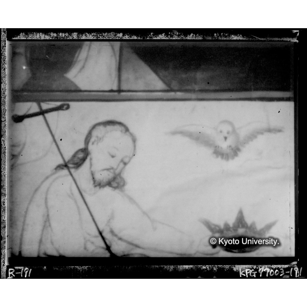 赤外線テレビ撮影画像写真（十五玄義第十四図・第十五図） (1)