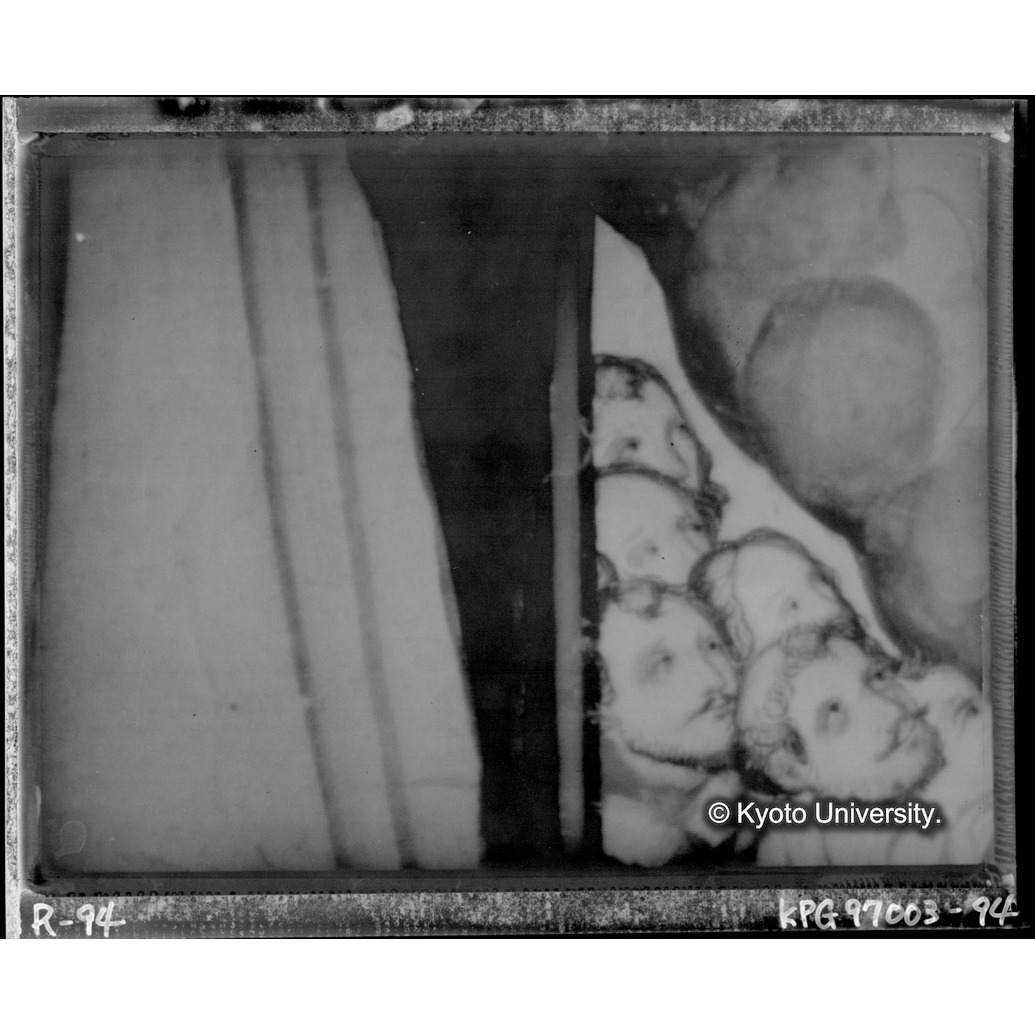 赤外線テレビ撮影画像写真（中央上段・十五玄義第十二図） (1)