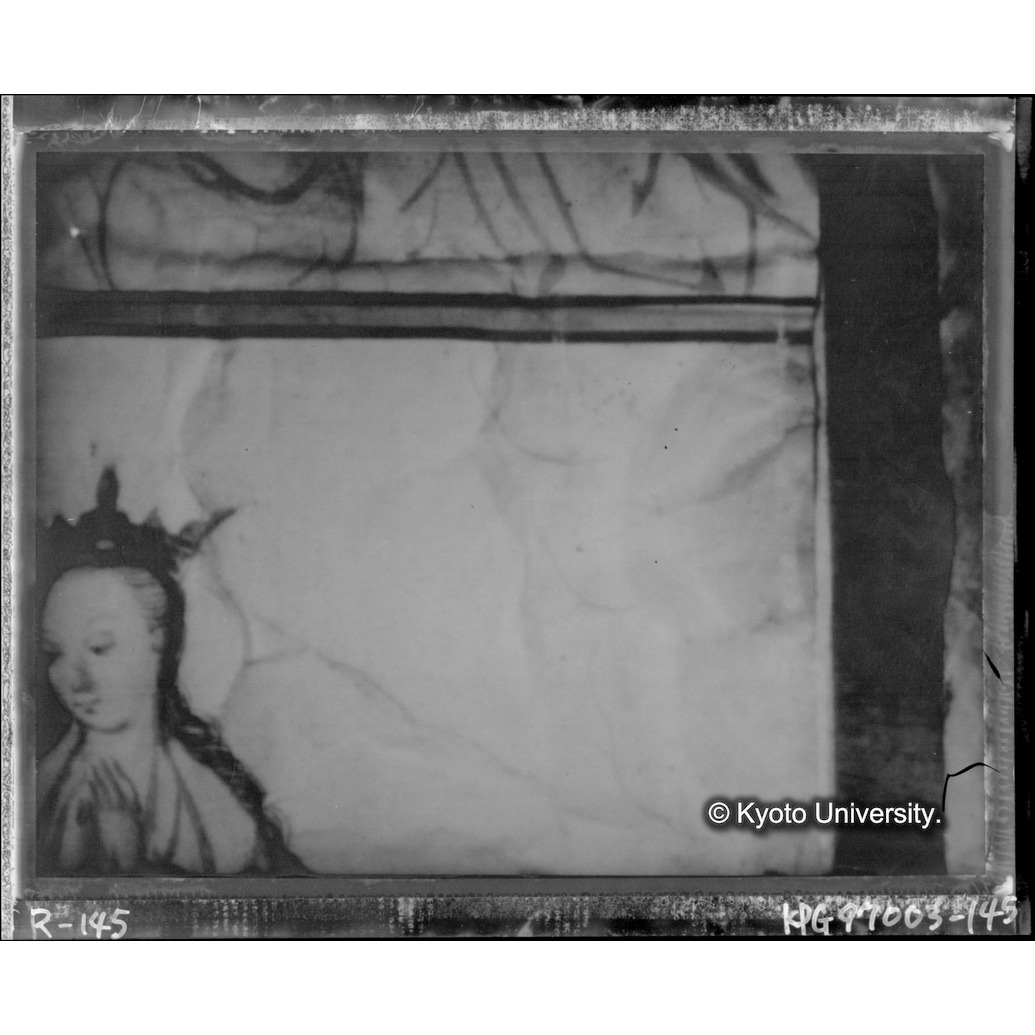 赤外線テレビ撮影画像写真（十五玄義第十三図・第十四図） (1)