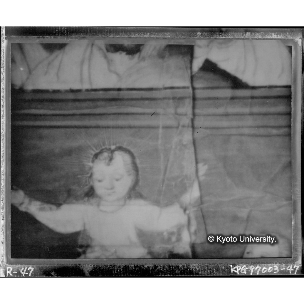 赤外線テレビ撮影画像写真（第六図・第五図境界線付近） (1)