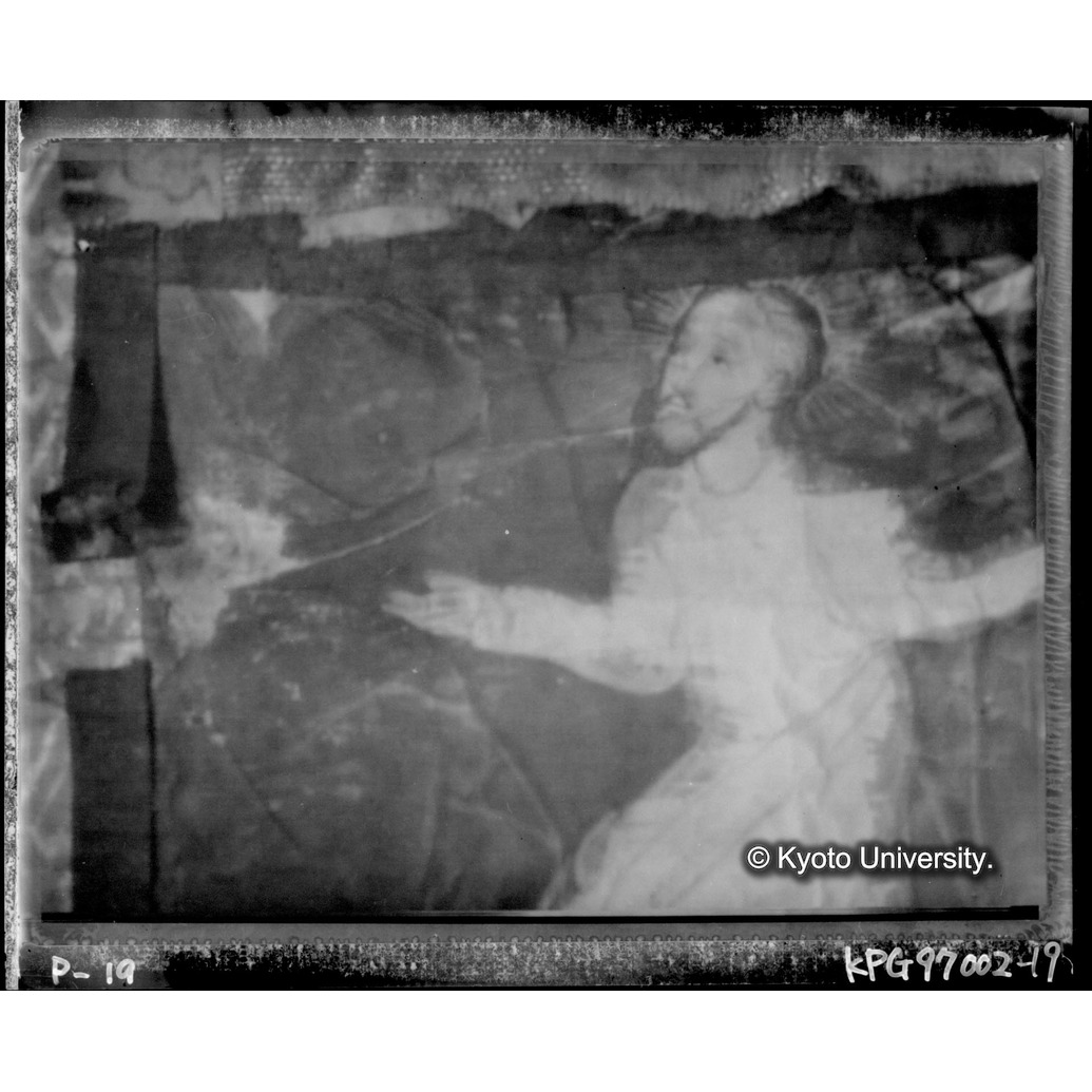 赤外線テレビ撮影画像写真（十五玄義第六図） (1)