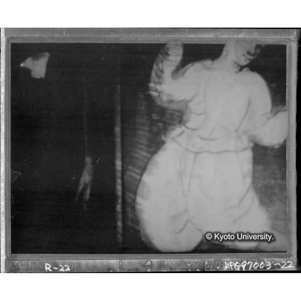 赤外線テレビ撮影画像写真（十五玄義第六図・第七図） (1)