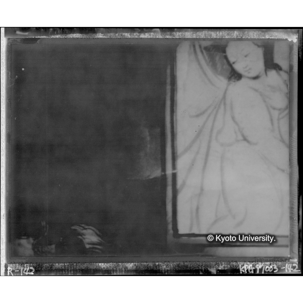 赤外線テレビ撮影画像写真（中央下段・十五玄義第十三図） (1)