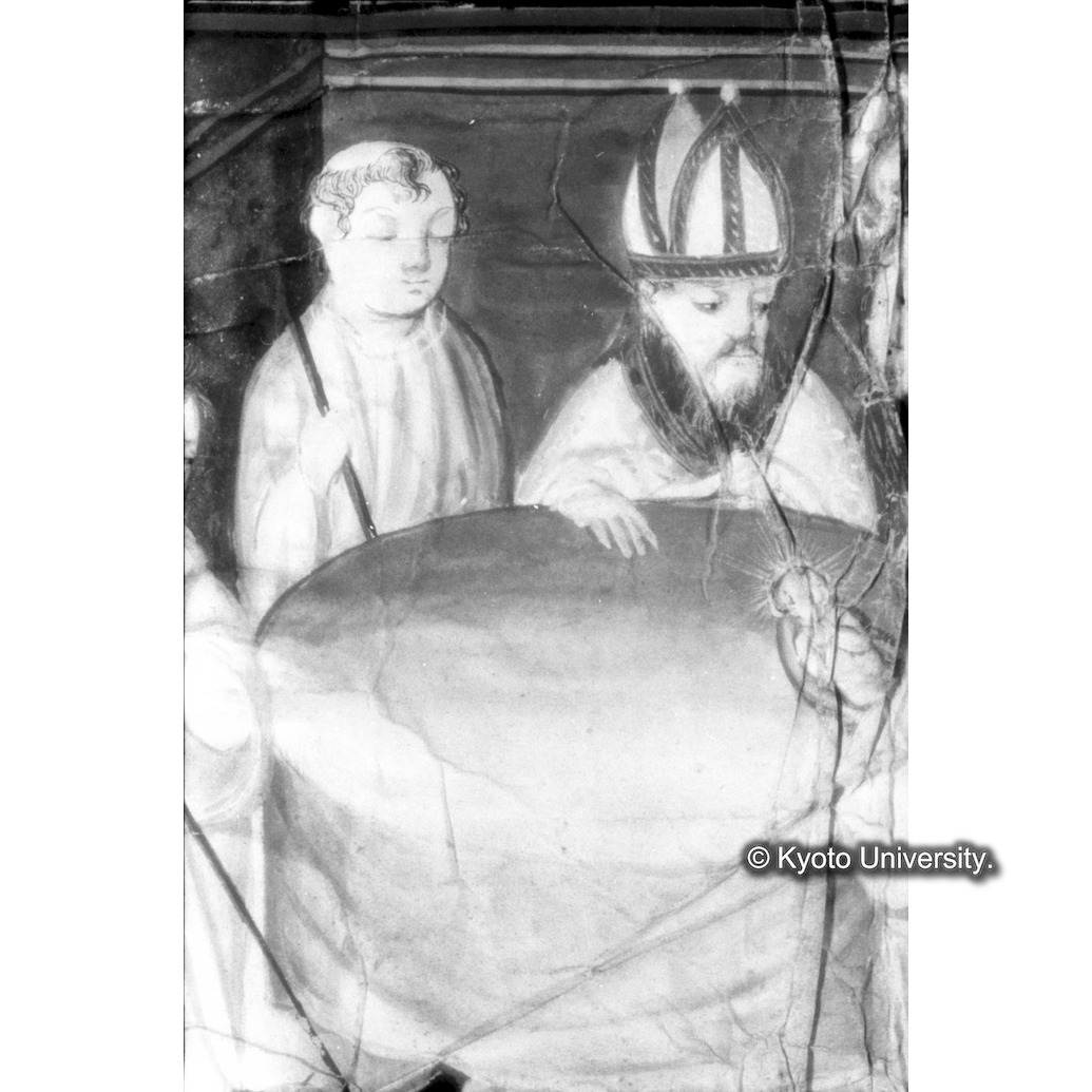 赤外線反射写真（十五玄義第四図：シメオン） (1)