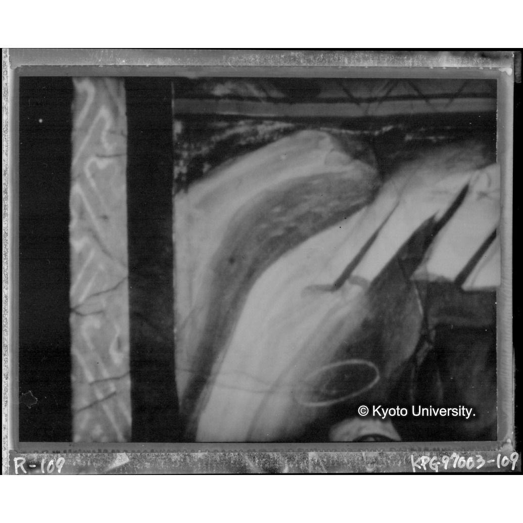 赤外線テレビ撮影画像写真（十五玄義第三図） (1)