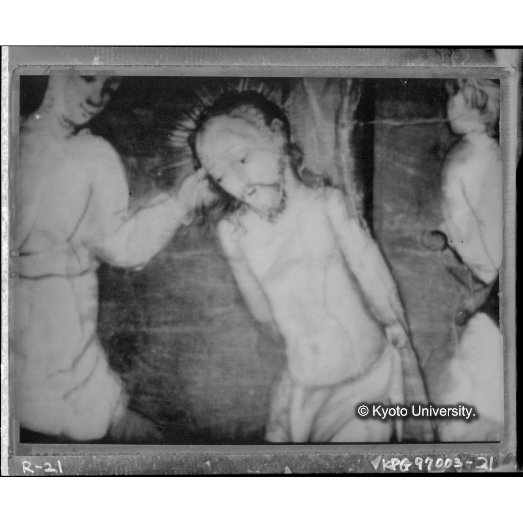 赤外線テレビ撮影画像写真（十五玄義第七図） (1)