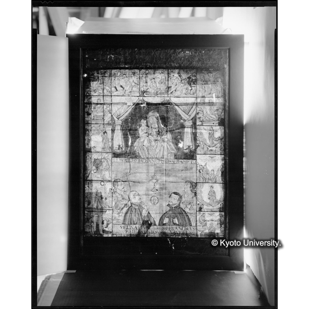 透過光写真（全図：枠付表面） (1)