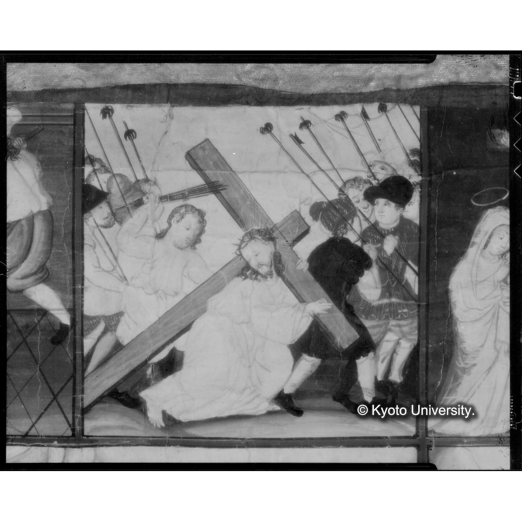 赤外線写真（十五玄義第九図：キリスト） (1)